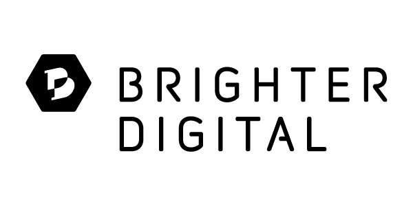 BrighterDigital StackedLogo Black