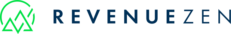 RevenueZen Logo GreenBlue 1 768x114
