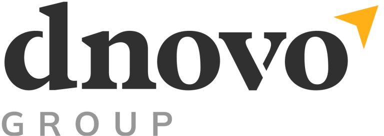 WhiteBackground dNovo FullLogo Black 768x273