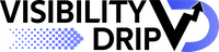 visibility drip logo sticky