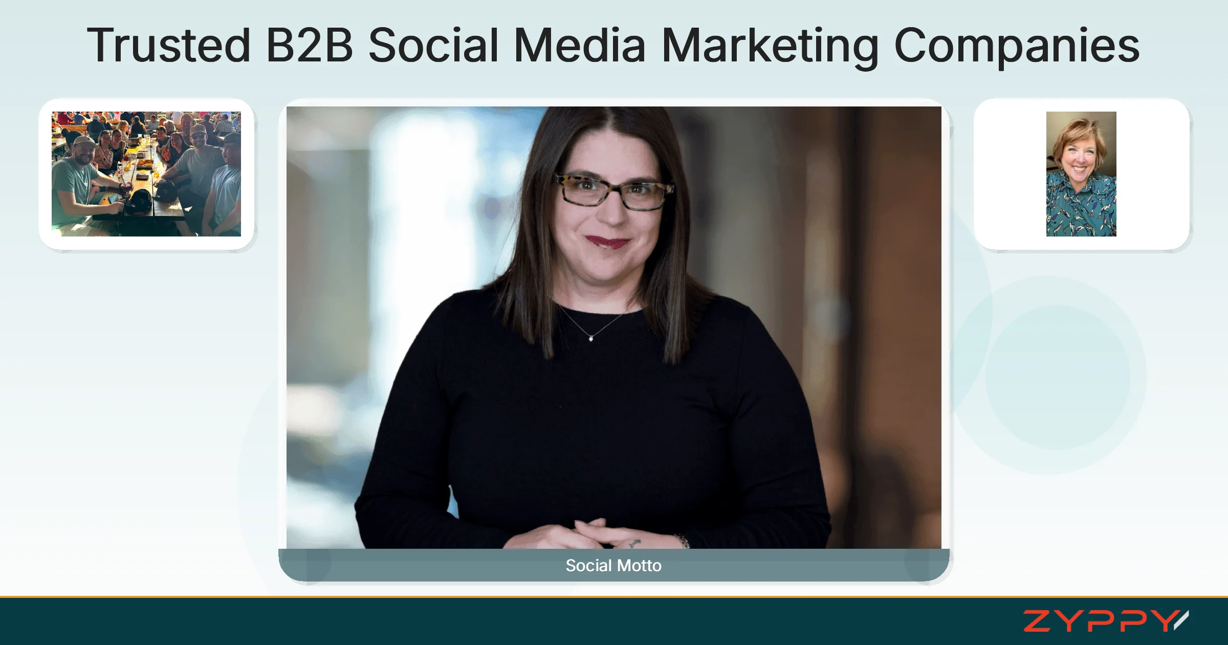 Trusted B2B Social Media Marketing Companies: Social Motto, Bridget Willard, LLC, and others