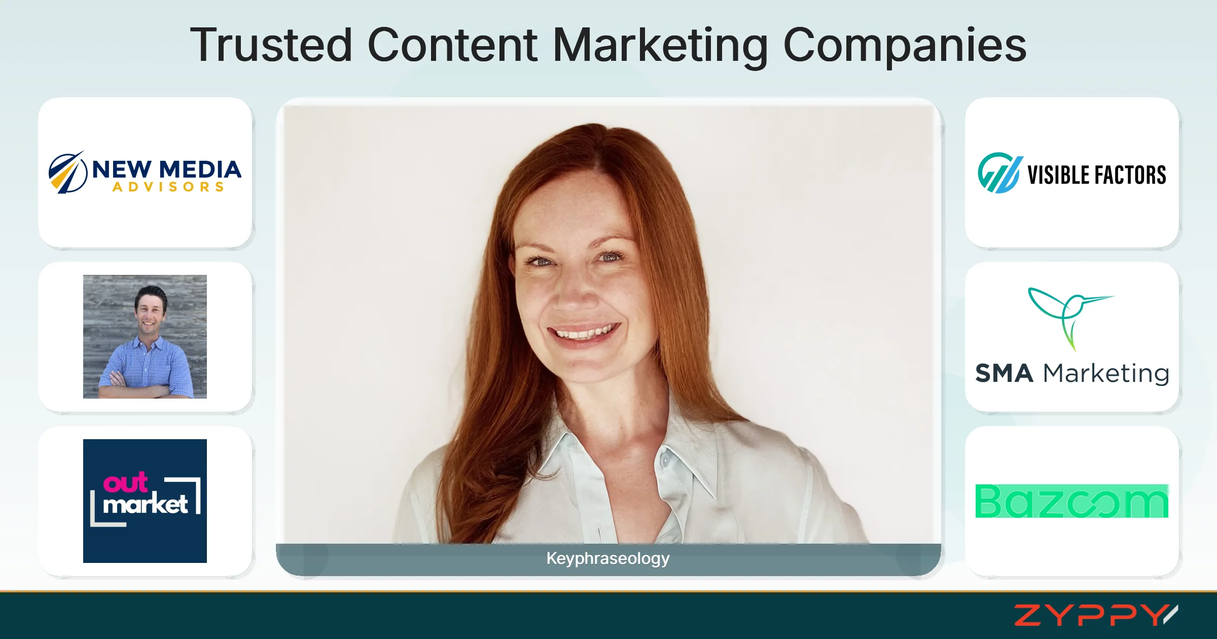 Trusted Content Marketing Companies: Keyphraseology, Thrillax, and others