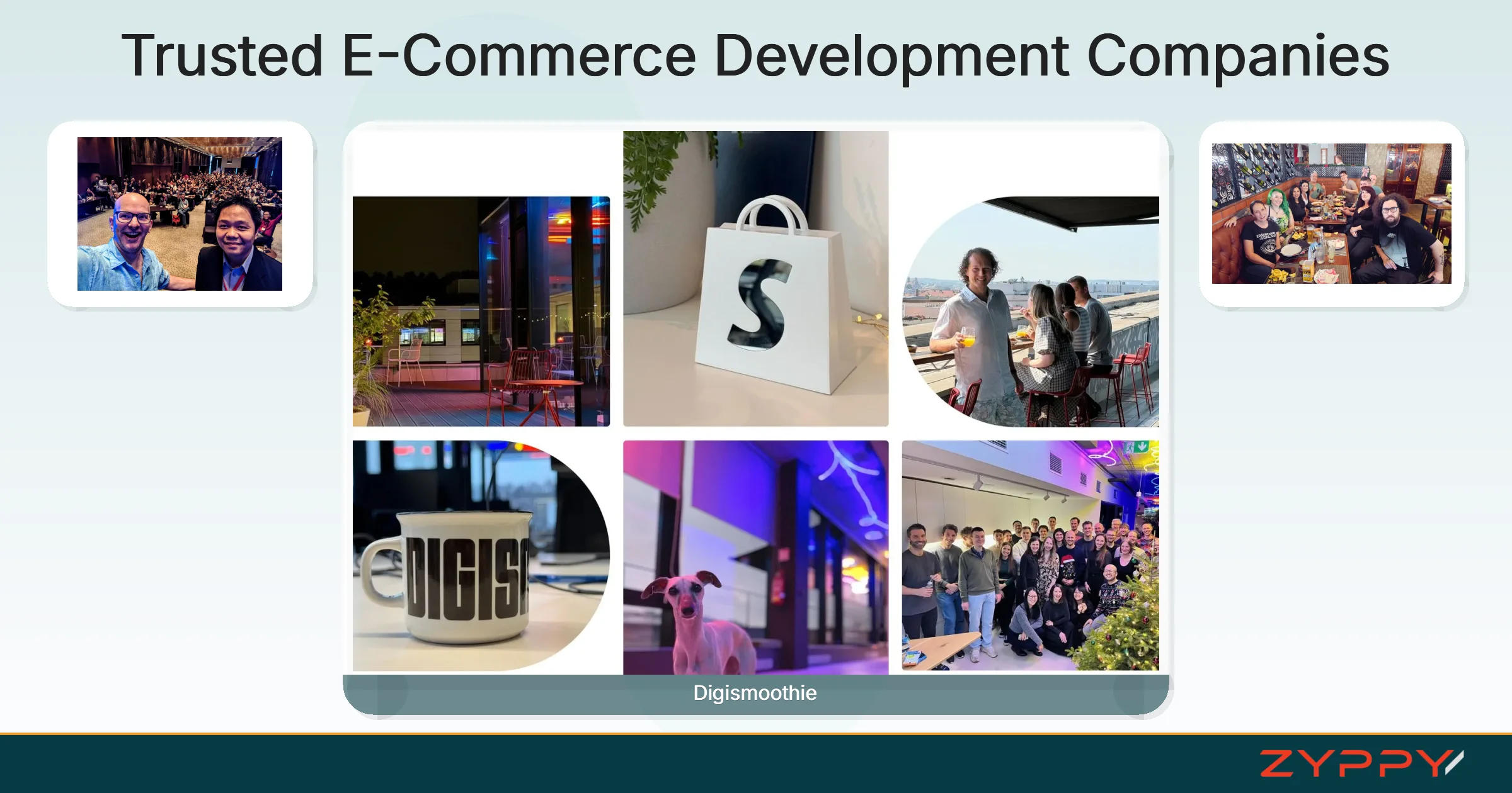 Trusted E-Commerce Development Companies: Digismoothie, Above The Fray, and others