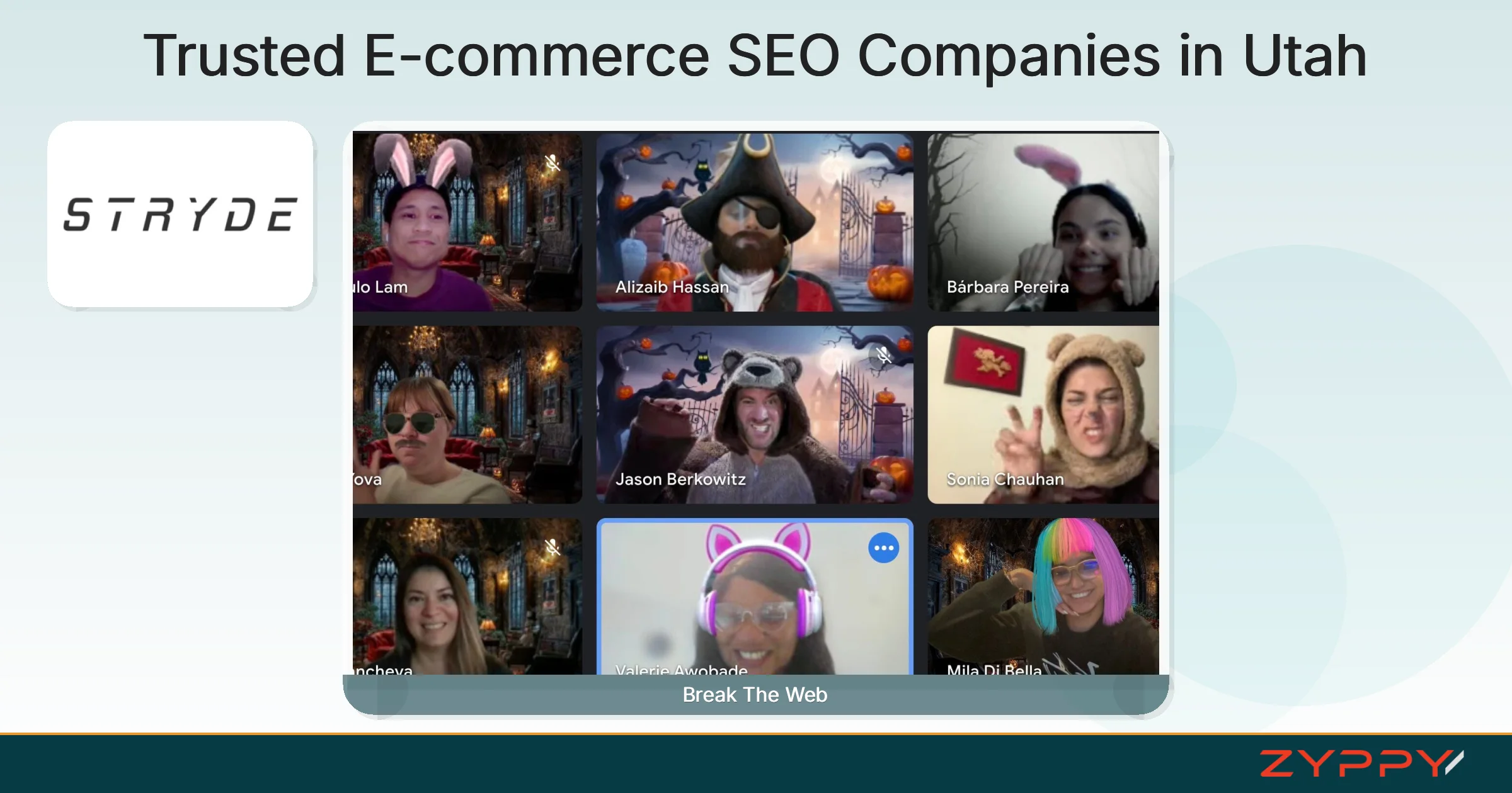 Trusted E-commerce SEO Companies in Utah: Break The Web and Stryde