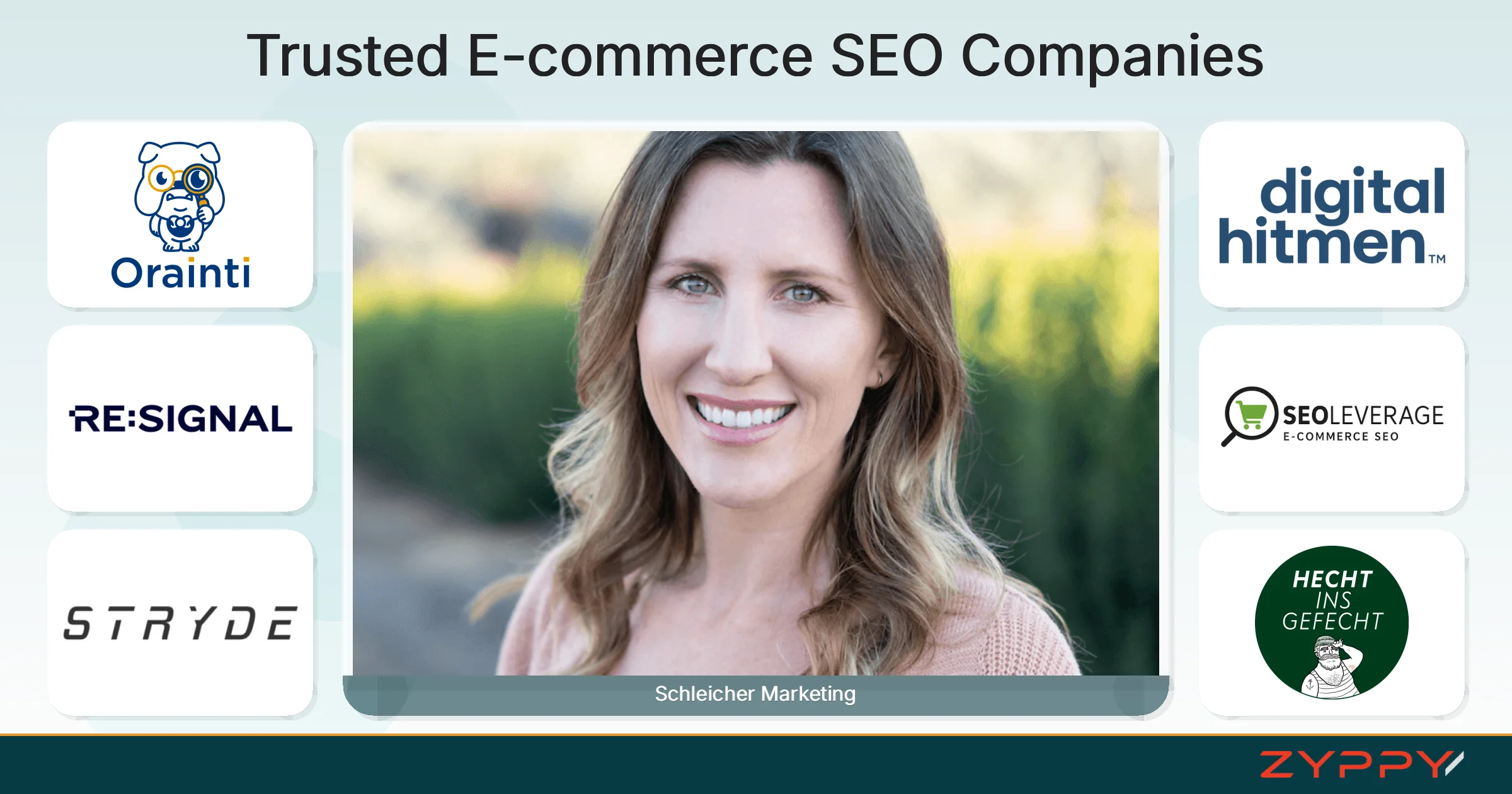 Trusted E-commerce SEO Companies: Schleicher Marketing, Stryde, and others