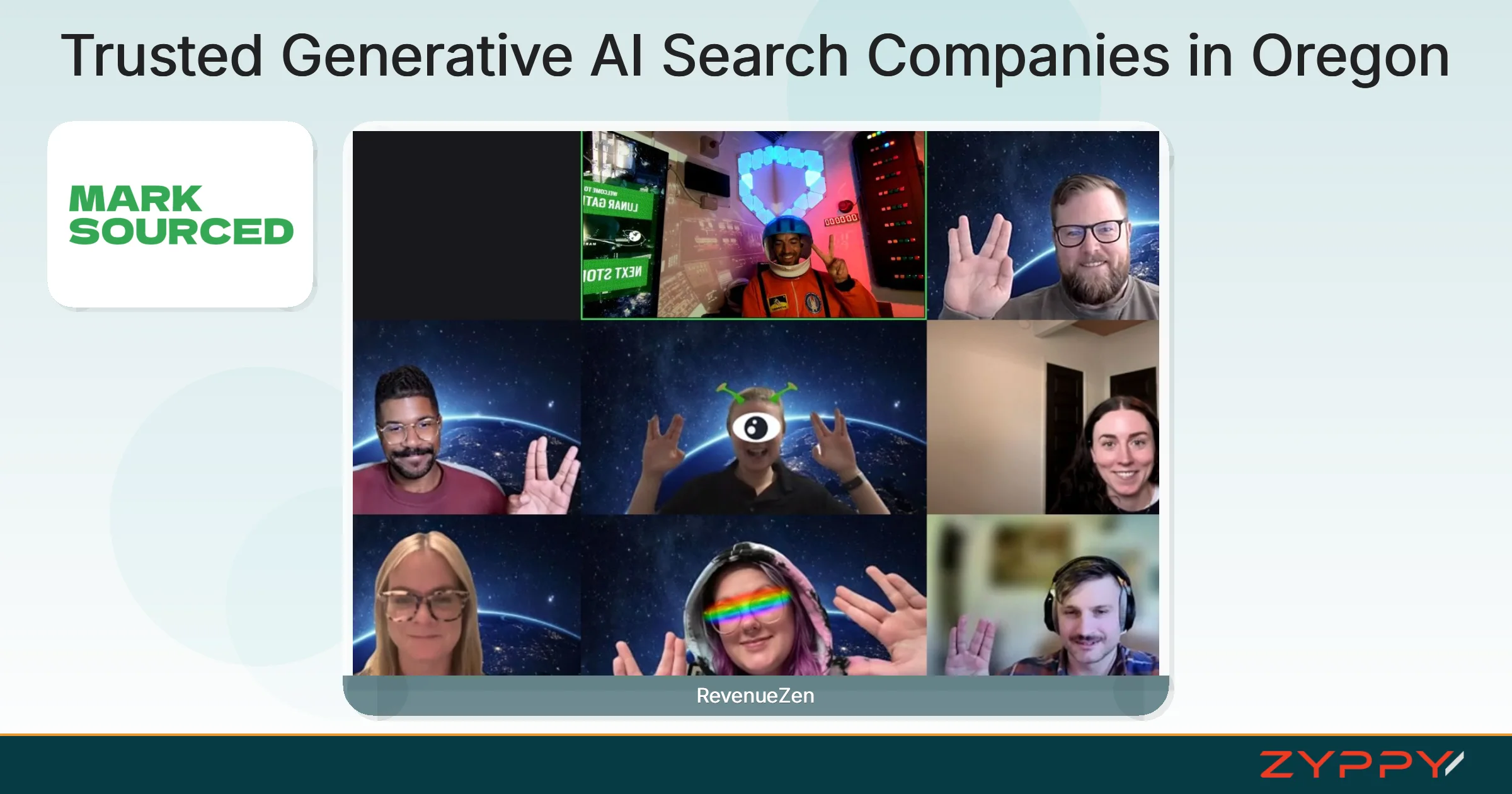 Trusted Generative AI Search Companies in Oregon: RevenueZen and Mark Sourced