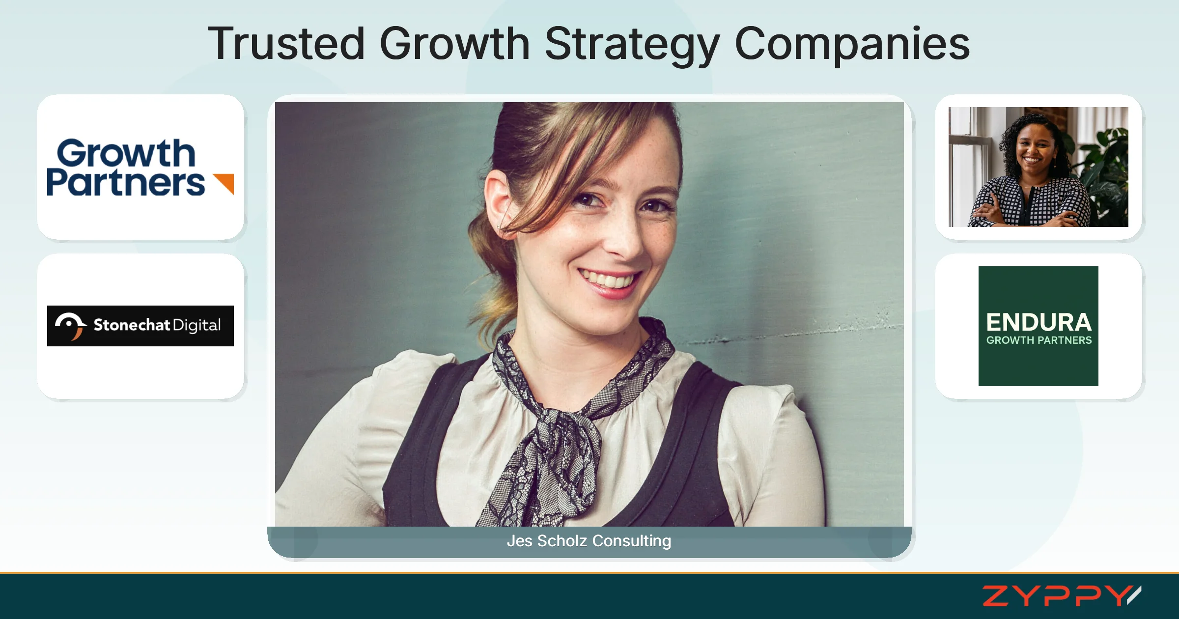 Trusted Growth Strategy Companies: Jes Scholz Consulting, Stonechat Digital, and others
