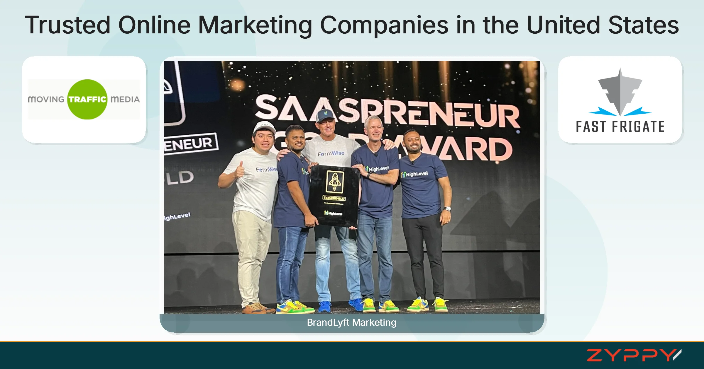 Trusted Online Marketing Companies in the United States: BrandLyft Marketing, Moving Traffic Media, LLC, and others