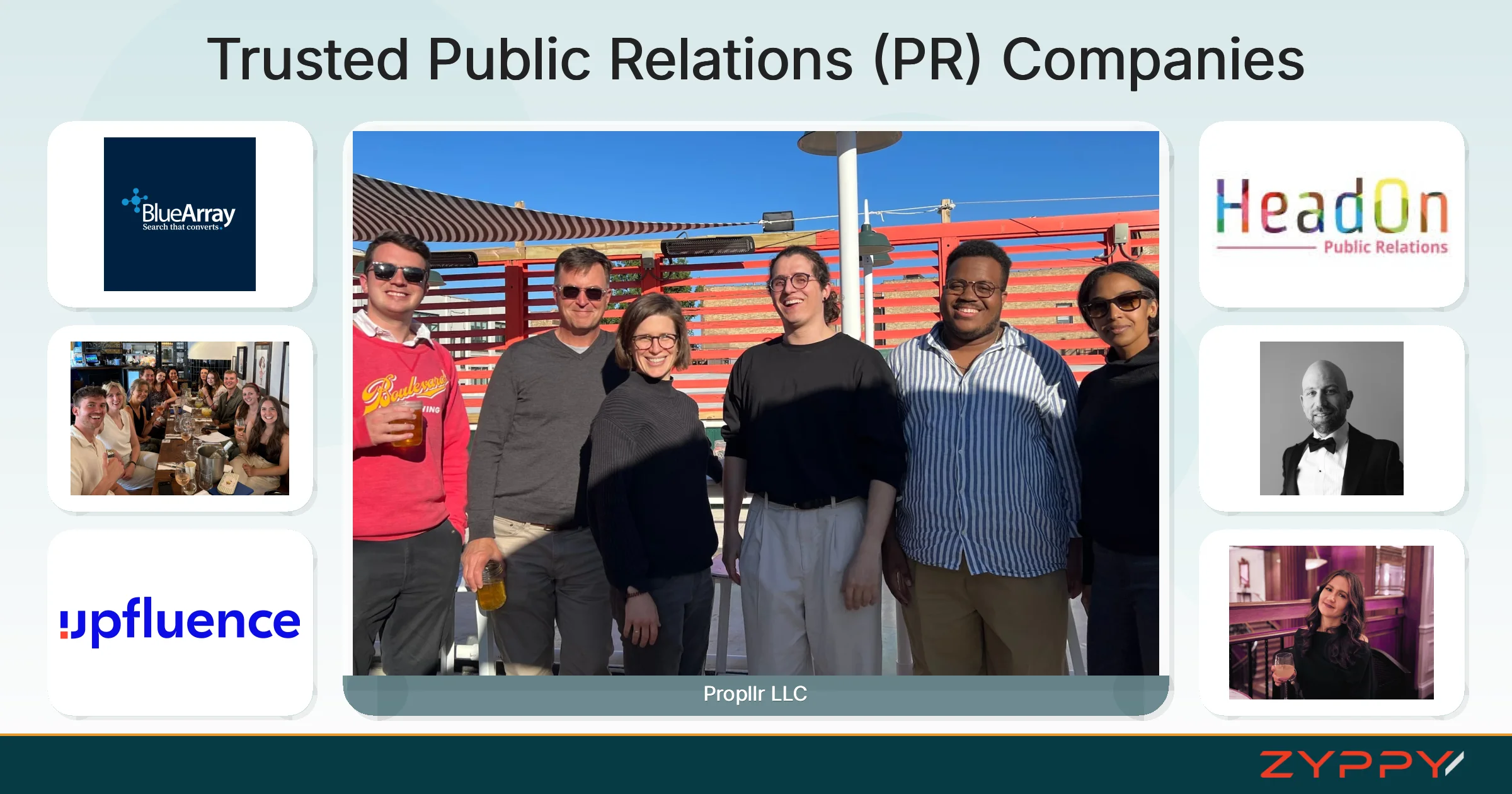 Trusted Public Relations (PR) Companies: Propllr LLC, Energy PR, and others