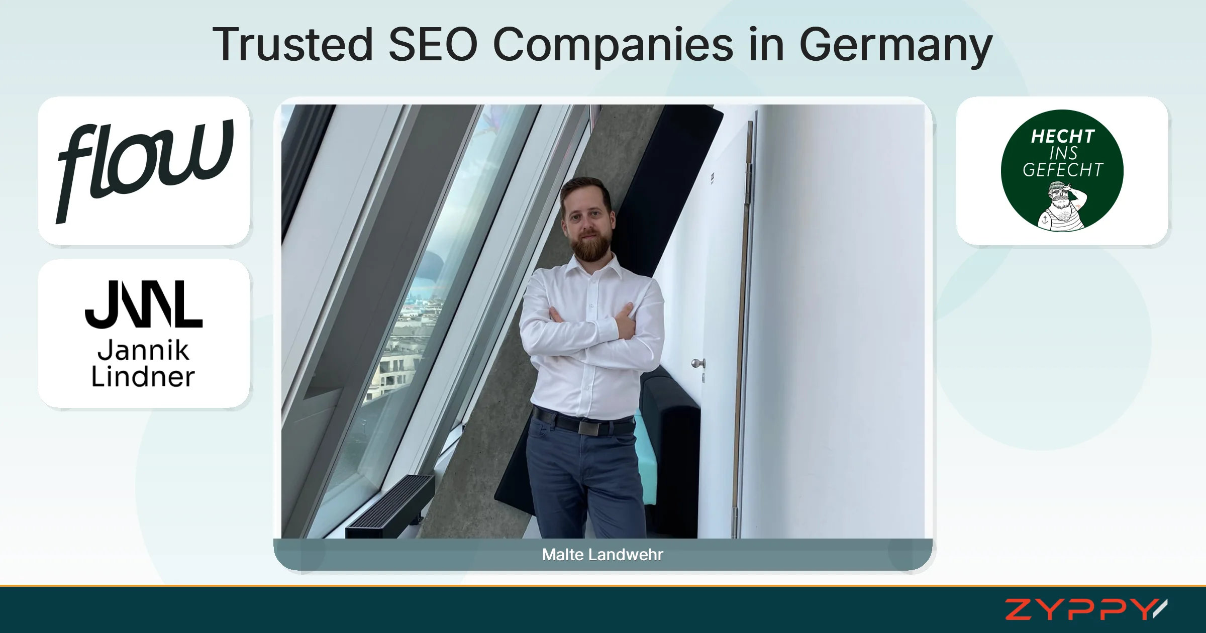 Trusted SEO Companies in Germany: Malte Landwehr, HECHT INS GEFECHT, and others