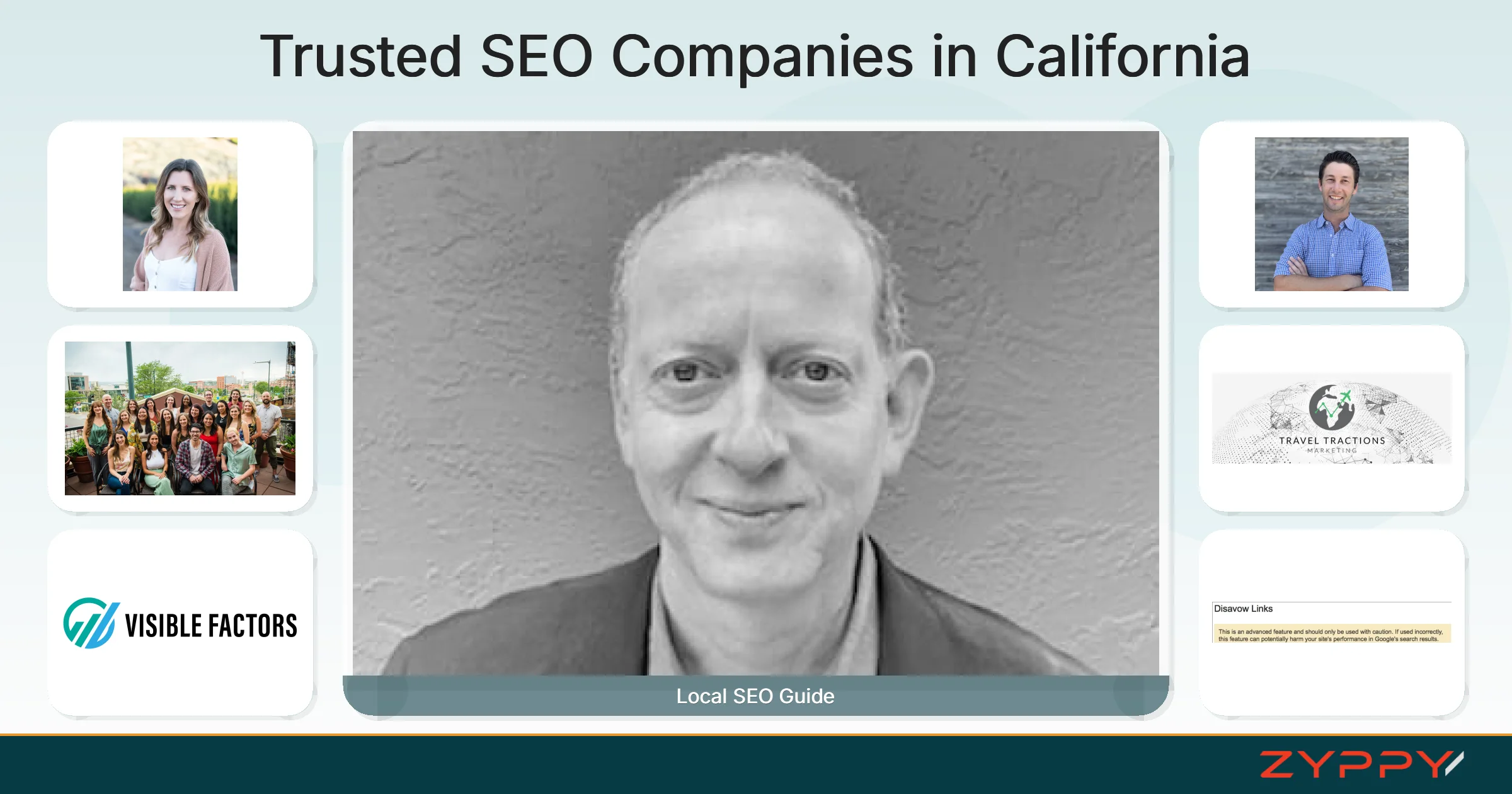 Trusted SEO Companies in California: Local SEO Guide, Travel Tractions, and others