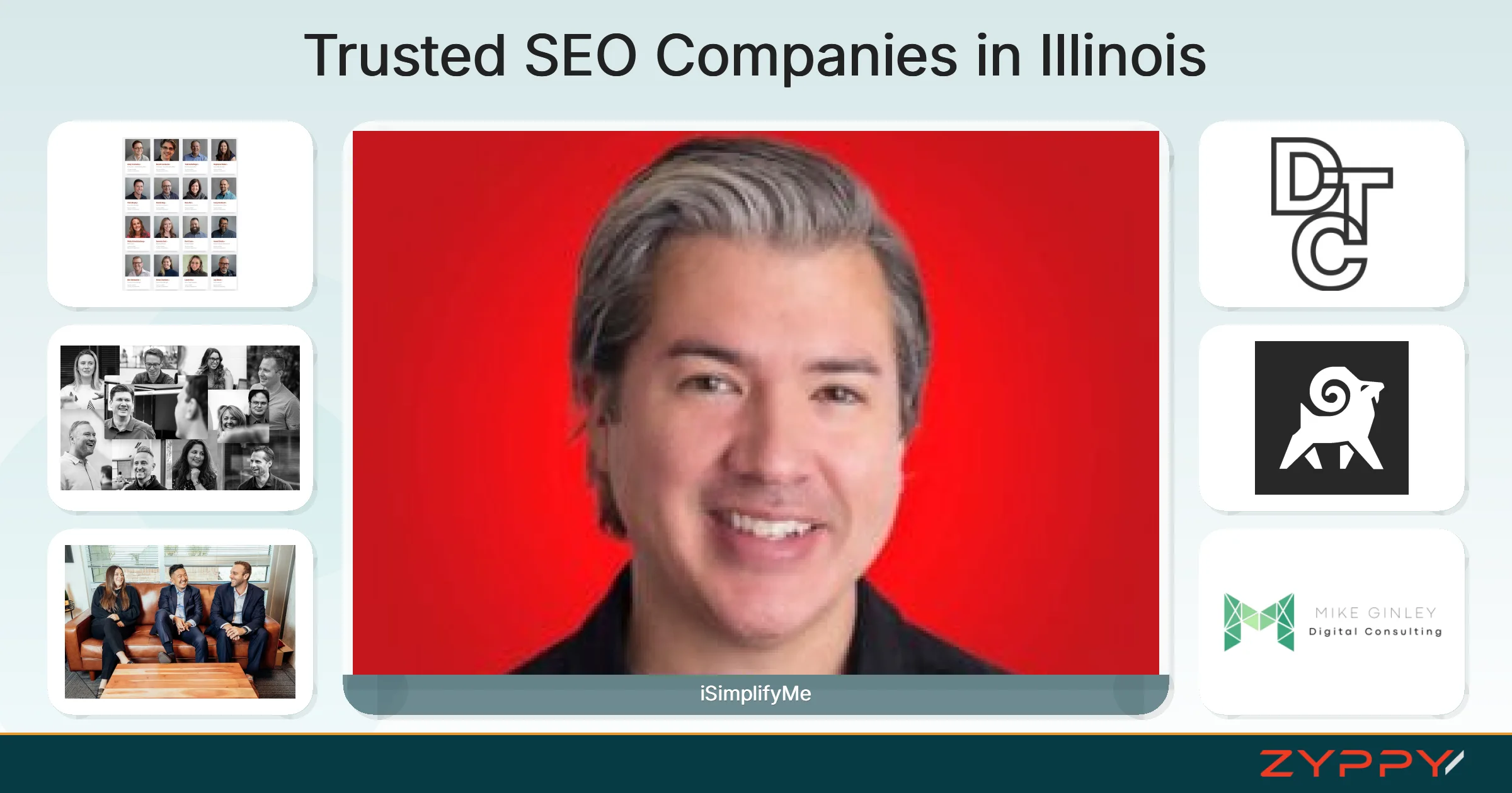 Trusted SEO Companies in Illinois: iSimplifyMe, Youtech, and others