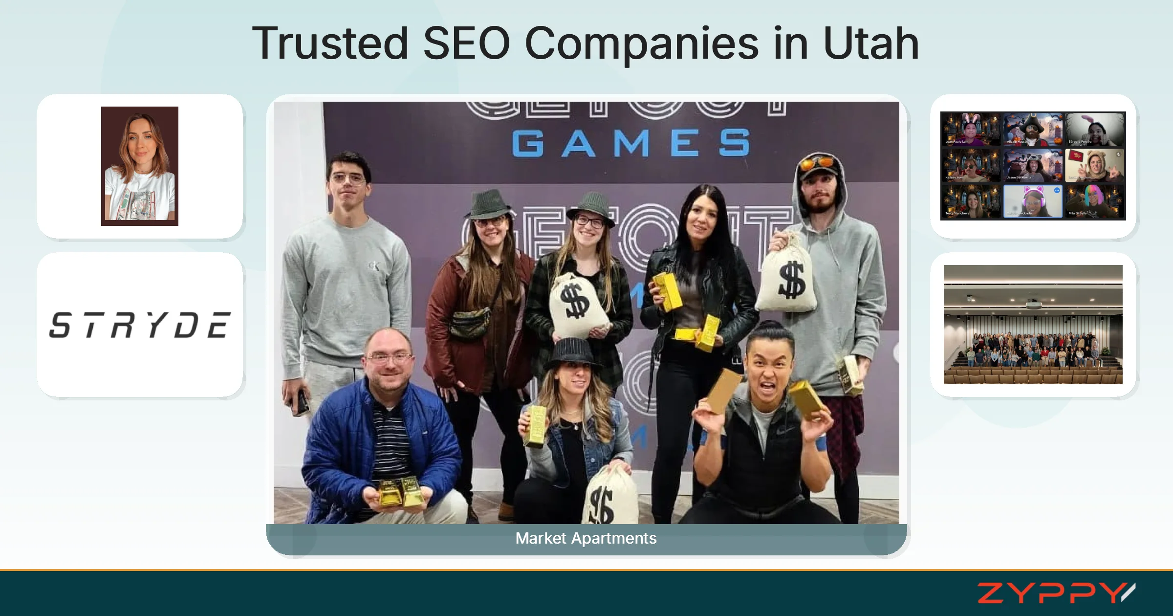 Trusted SEO Companies in Utah: Market Apartments, Ali Anderson SEO Consulting, and others