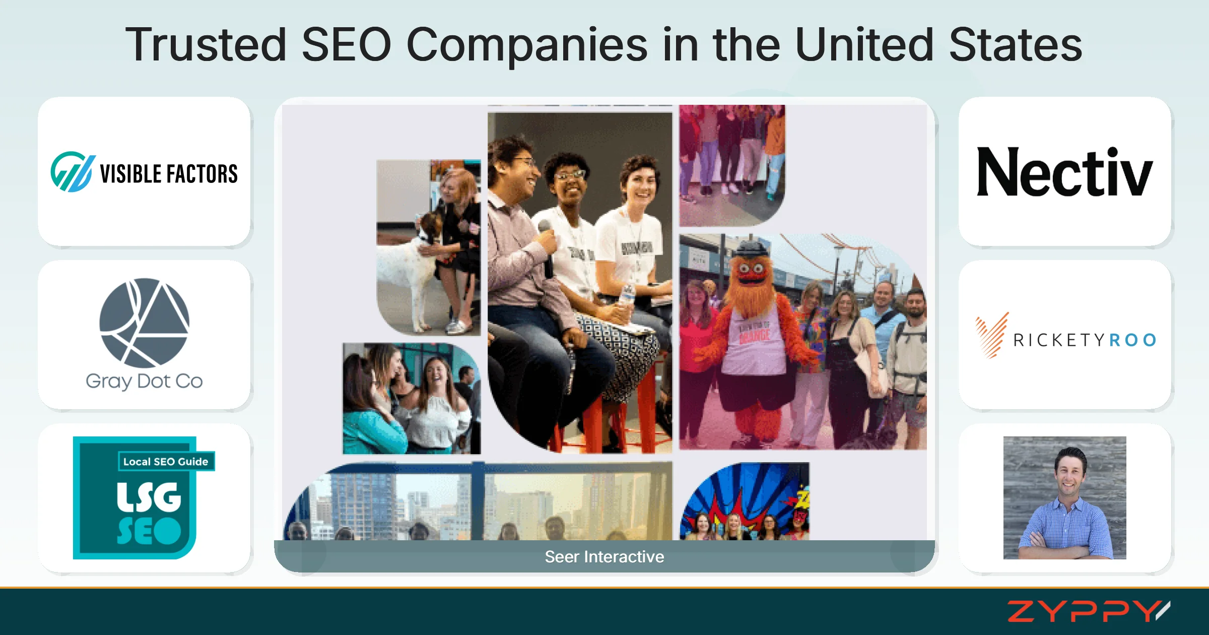 Trusted SEO Companies in the United States: Seer Interactive, MJBLabs, and others