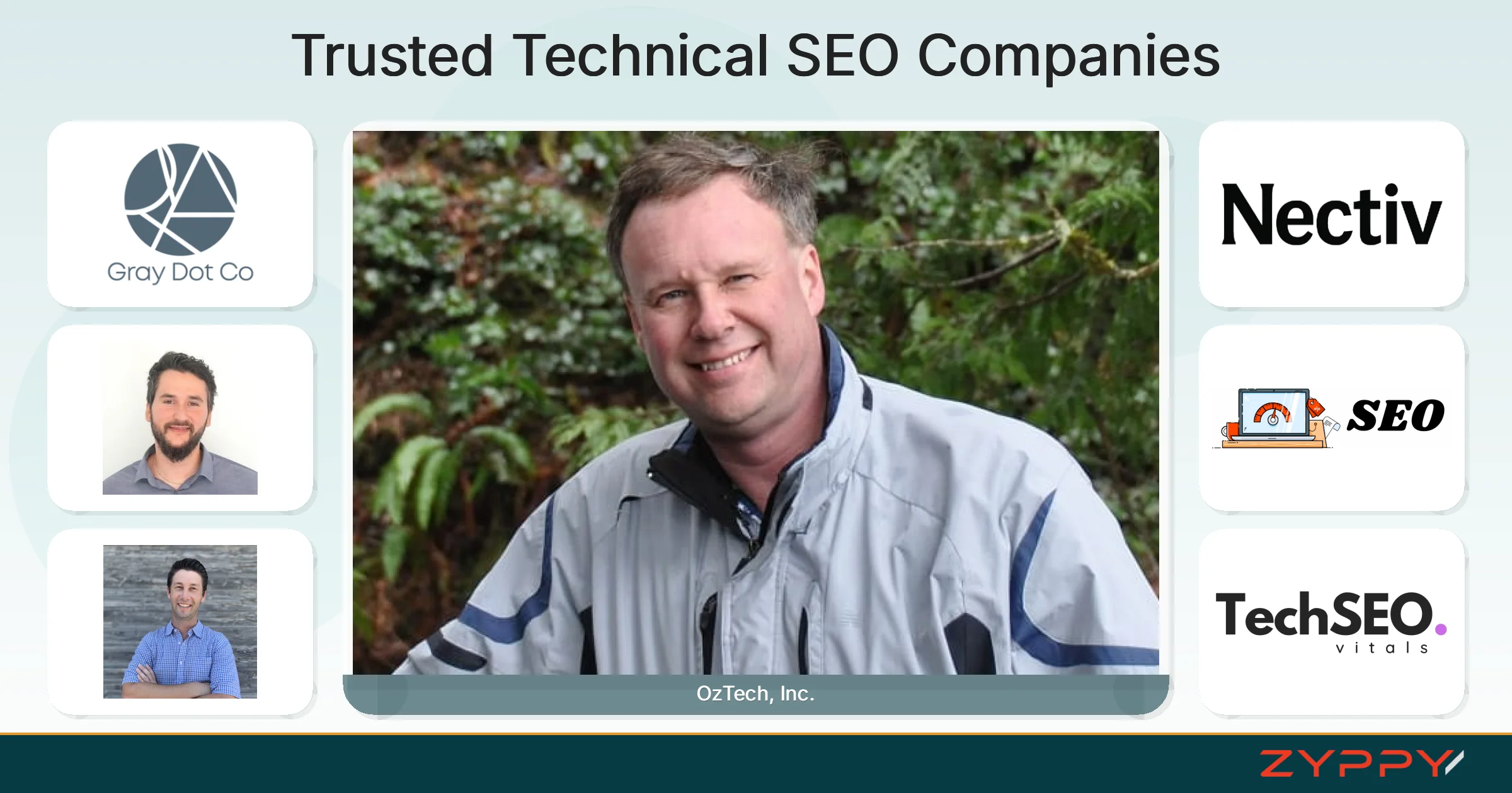 Trusted Technical SEO Companies: OzTech, Inc., AMJ Digital, and others