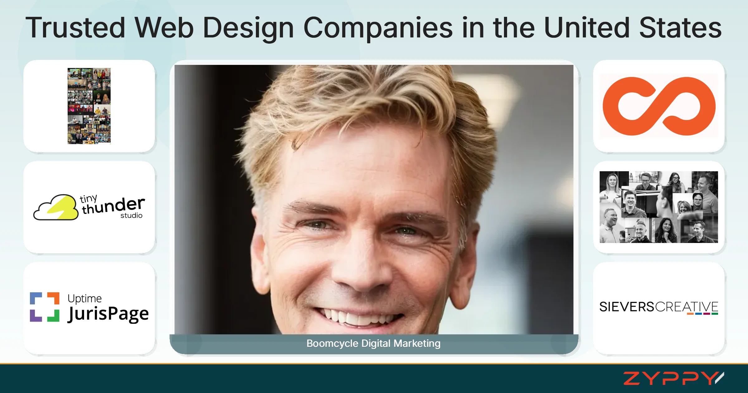 Trusted Web Design Companies in the United States: Boomcycle Digital Marketing, Relentless Digital, and others