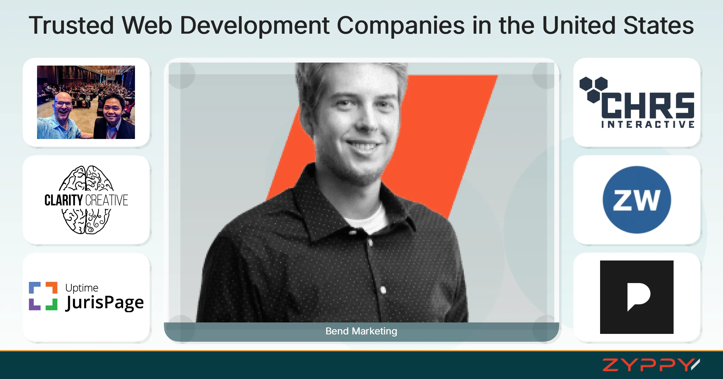 Trusted Web Development Companies in the United States: Bend Marketing, Quokka Labs LLP, and others