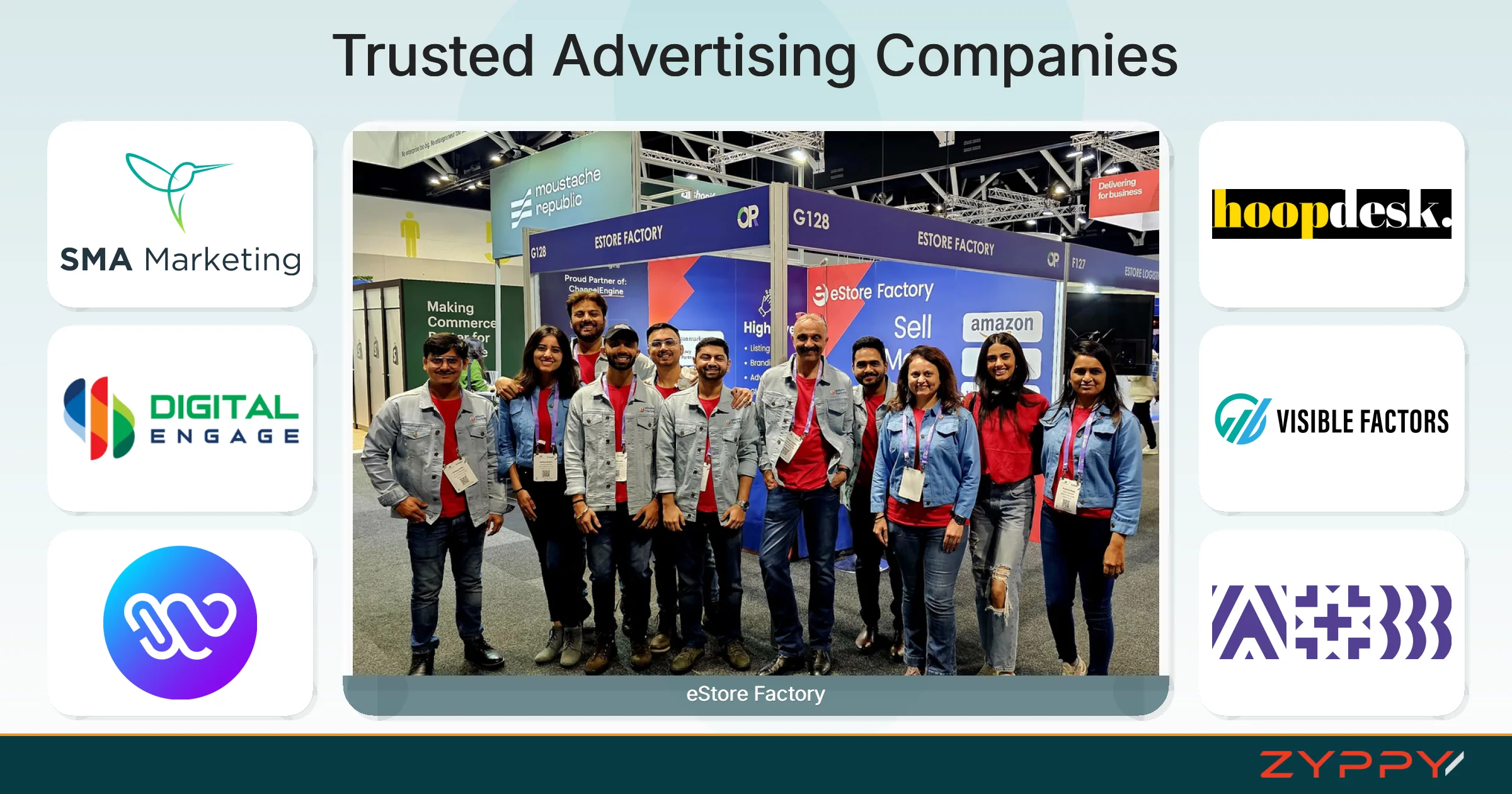 Trusted Advertising Companies: eStore Factory, Webfor, and others