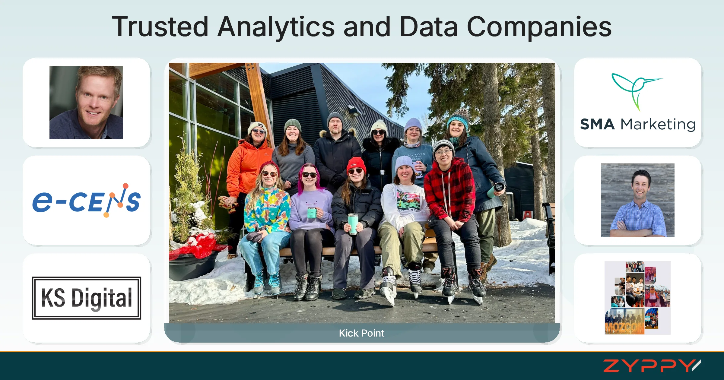 Trusted Analytics and Data Companies: Kick Point, InfoTrust, and others