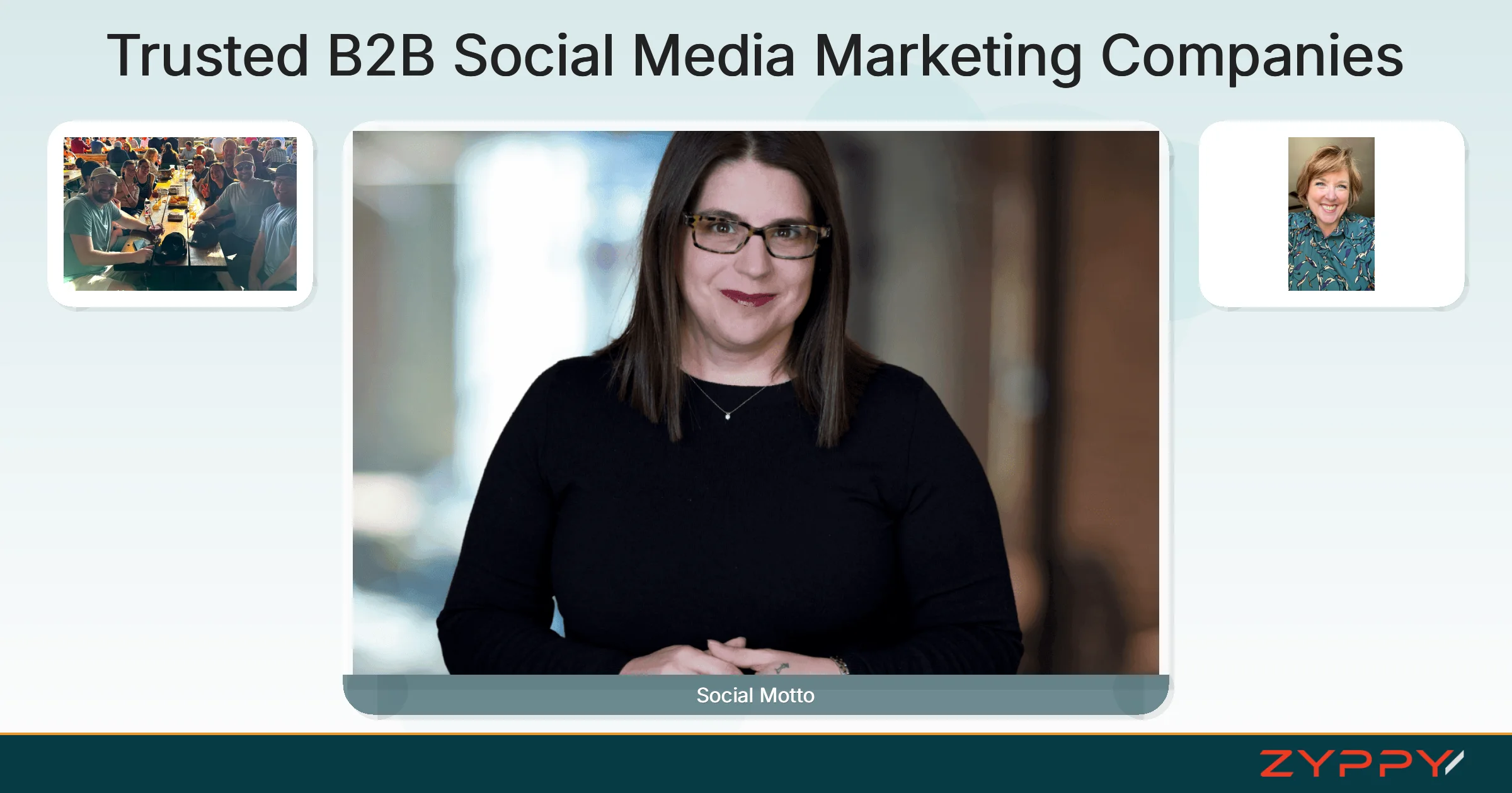 Trusted B2B Social Media Marketing Companies: Social Motto, Bridget Willard, LLC, and others