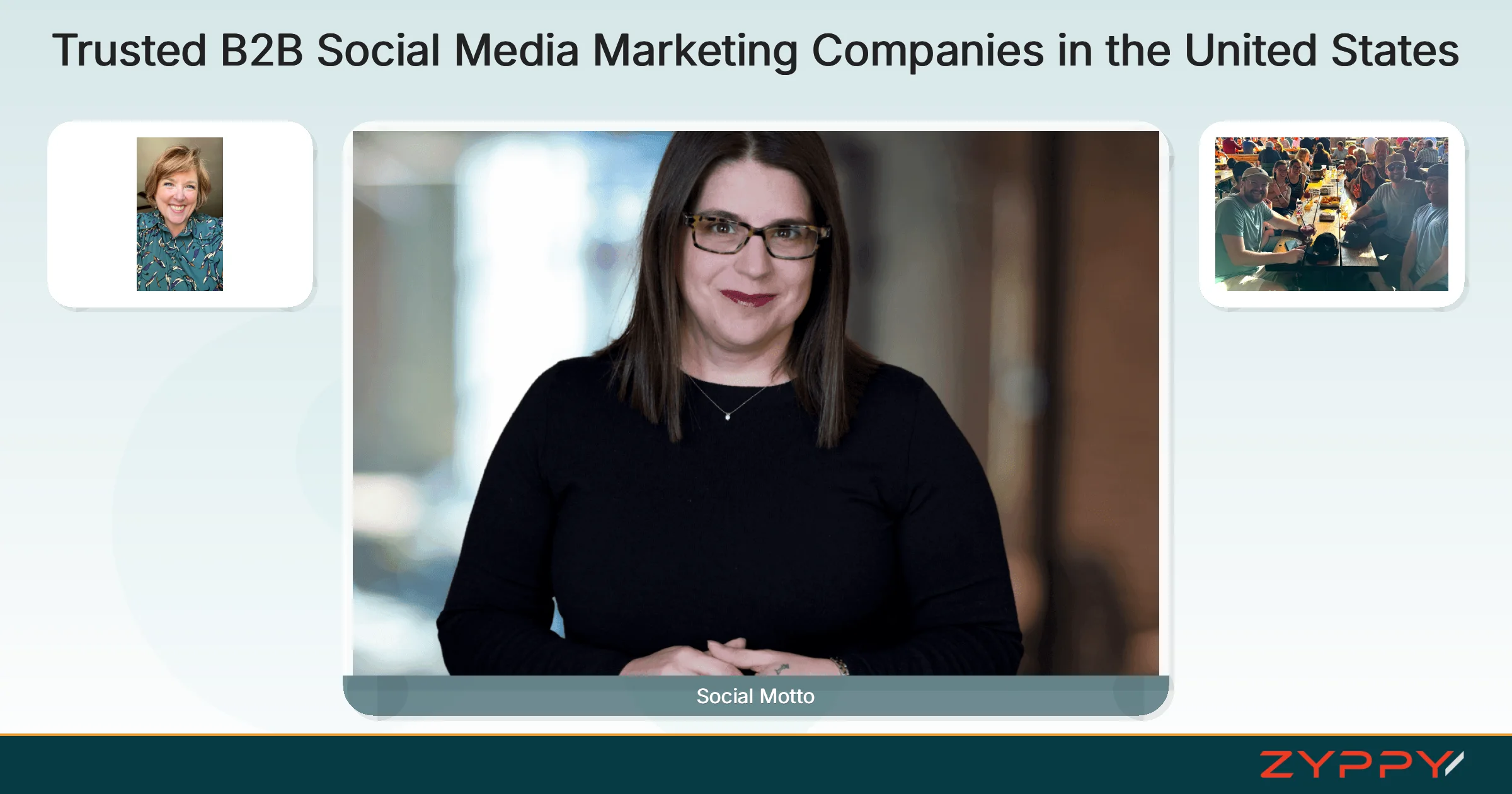 Trusted B2B Social Media Marketing Companies in the United States: Social Motto, Standard Deviation, and others