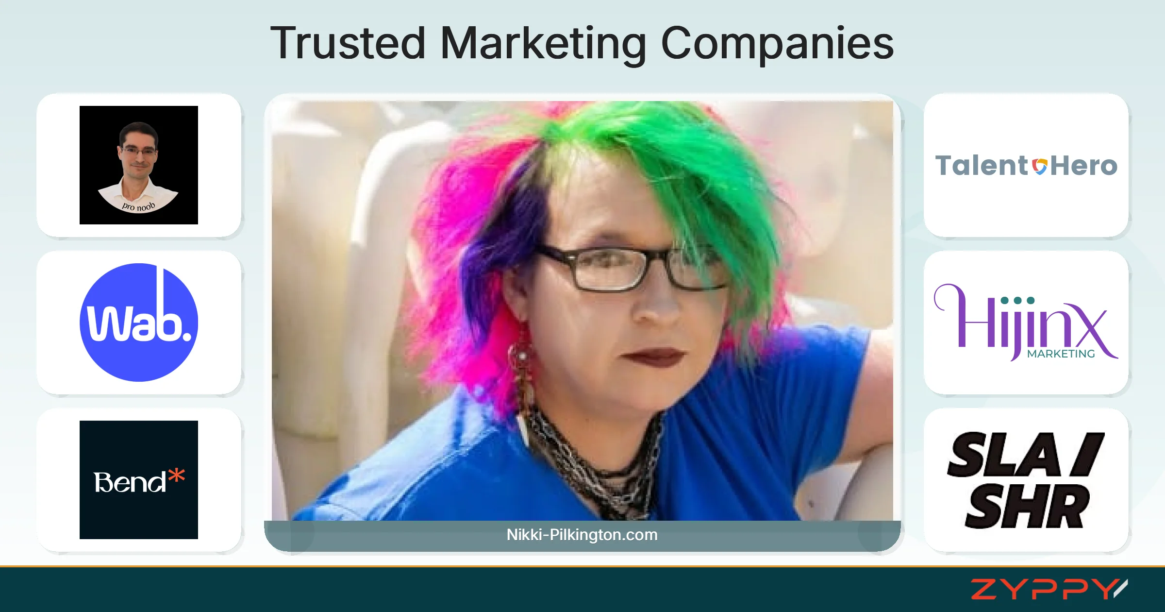 Trusted Marketing Companies: Nikki-Pilkington.com, Wab Digital, and others