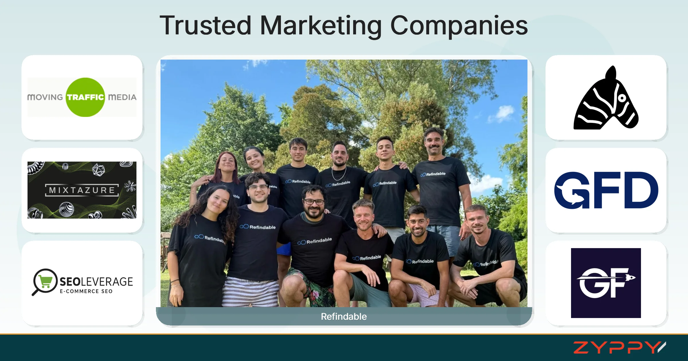 Trusted Marketing Companies: Refindable, Mixtazure, and others