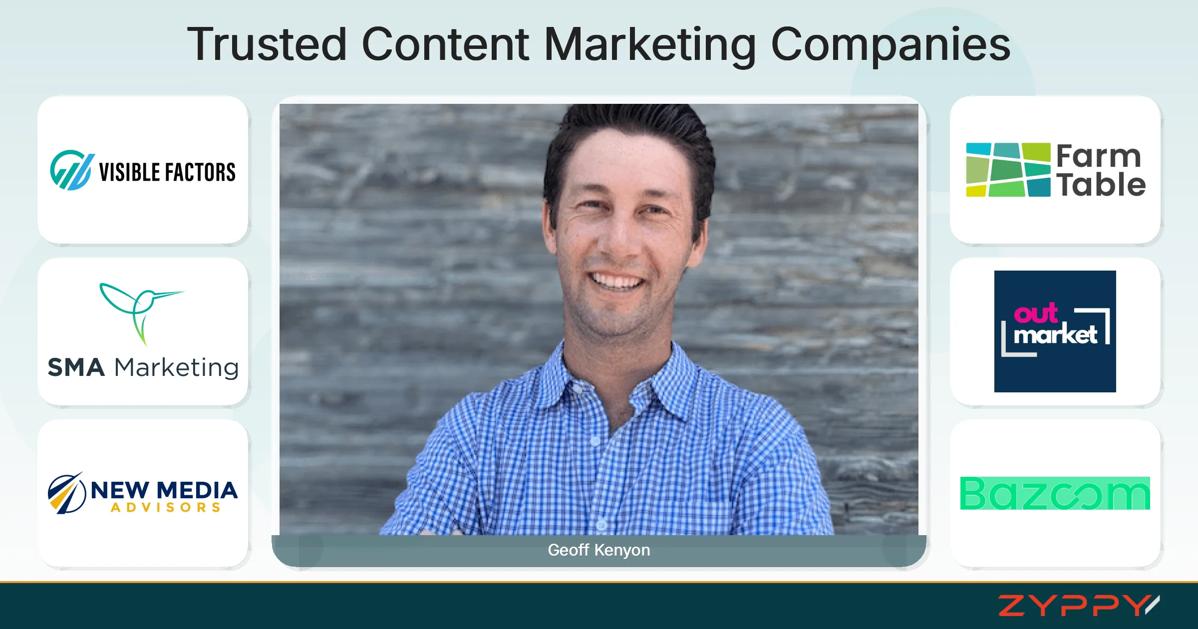 Trusted Content Marketing Companies: Geoff Kenyon, imFORZA, and others