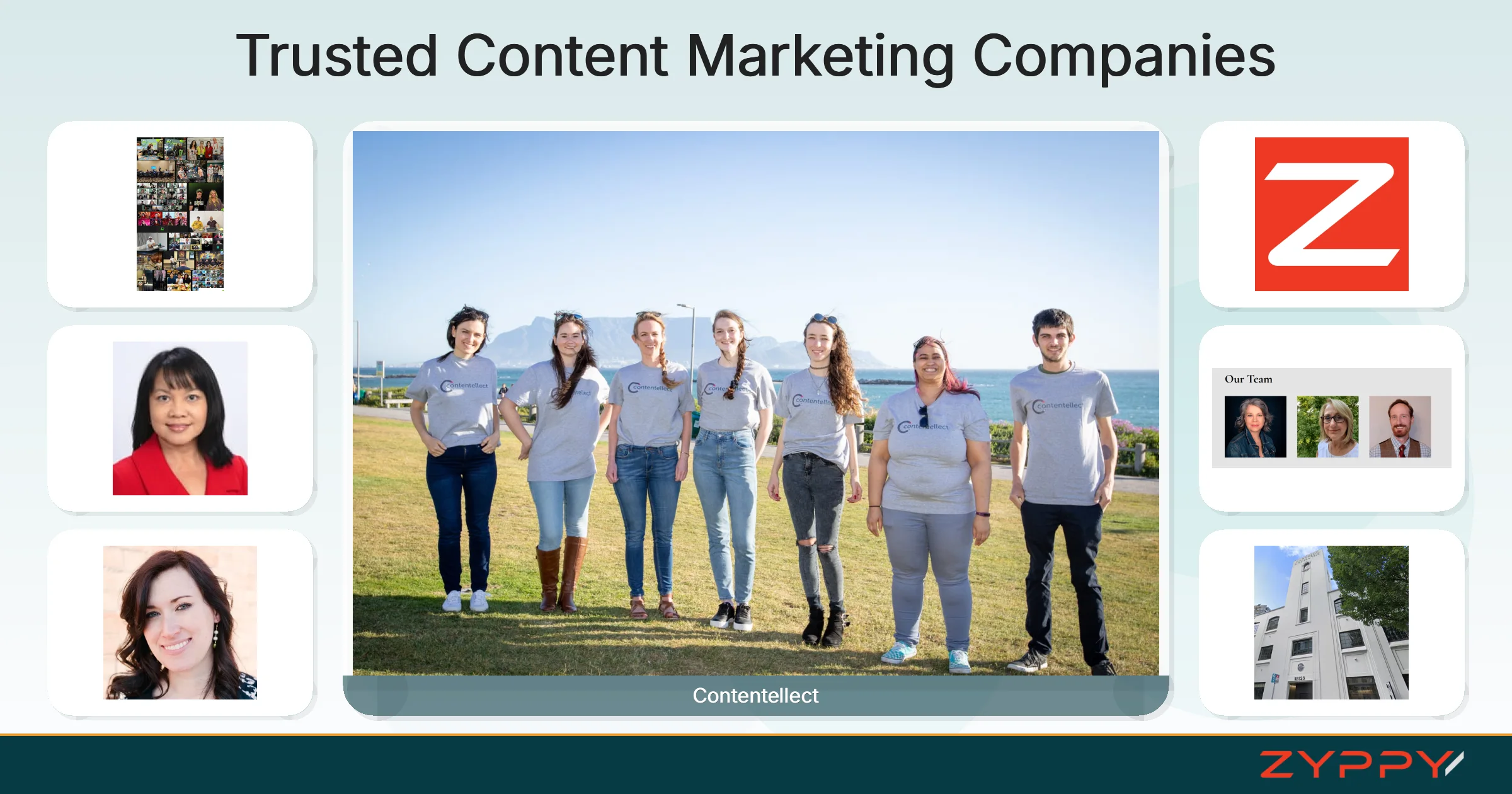 Trusted Content Marketing Companies: Contentellect, Words Have impact, and others