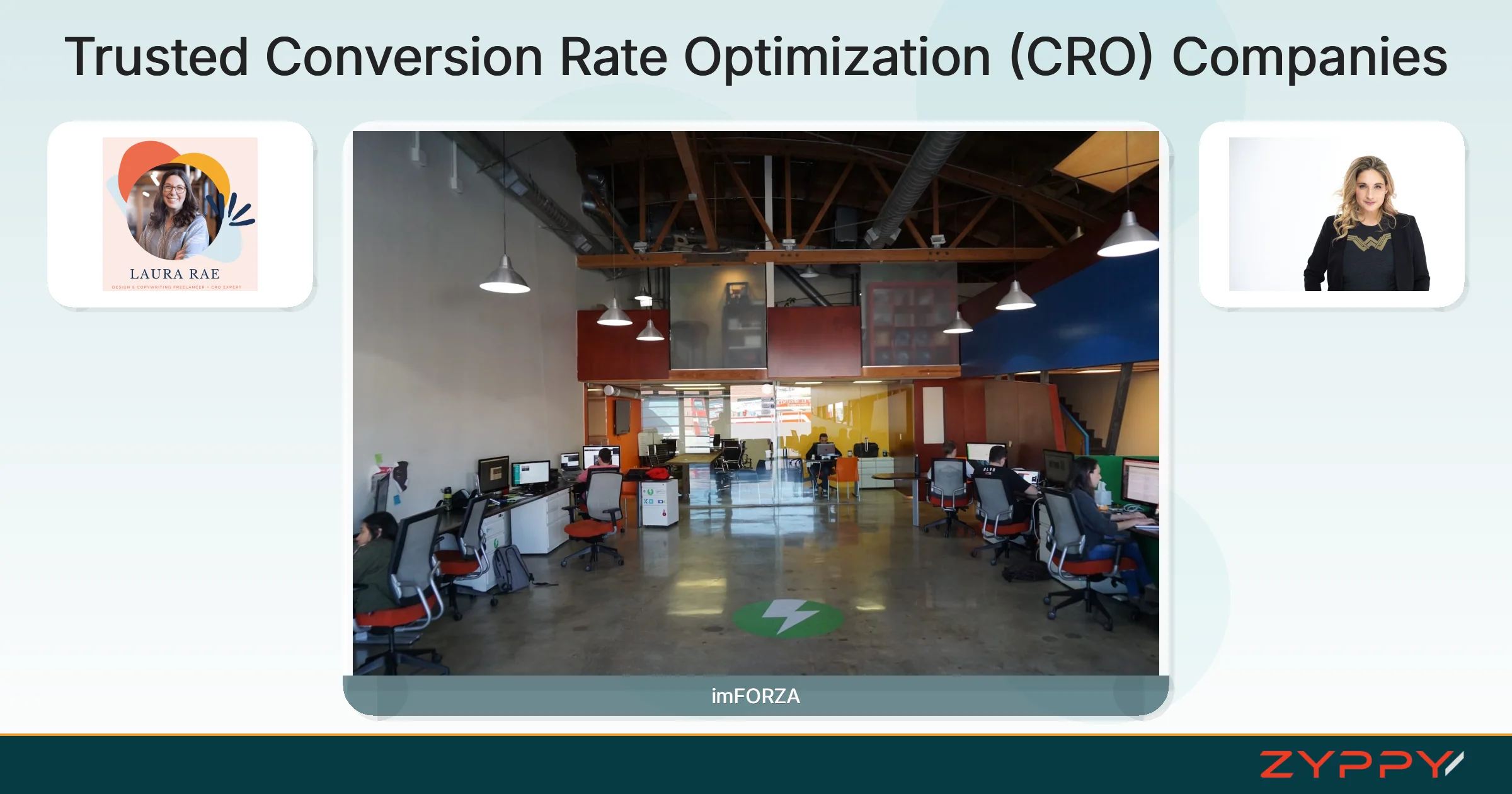 Trusted Conversion Rate Optimization (CRO) Companies: imFORZA, Getuplift, and others