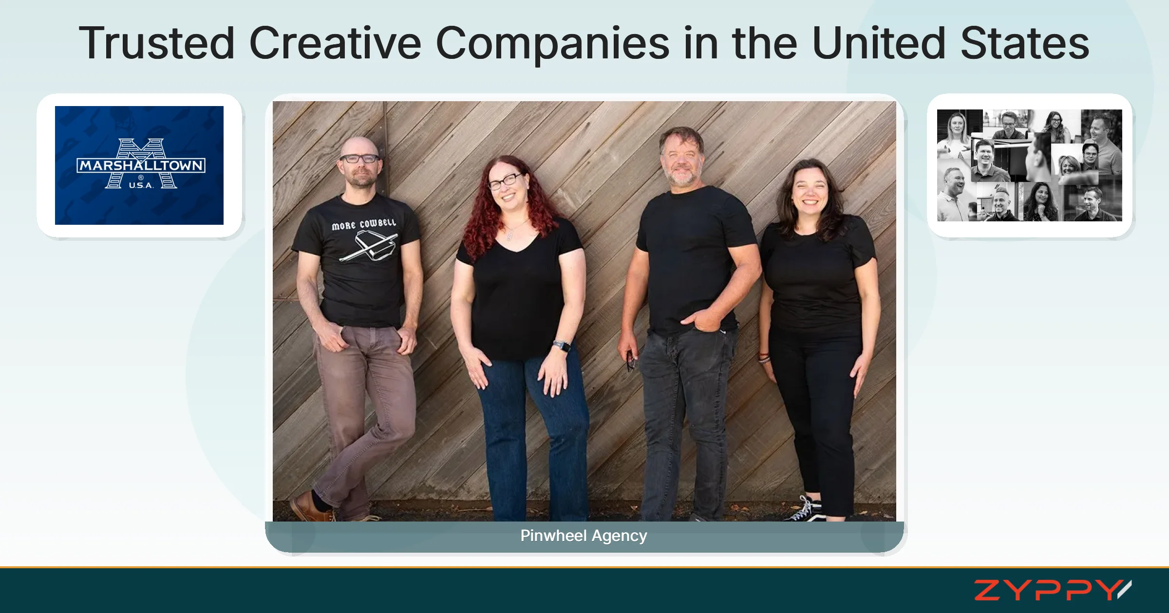 Trusted Creative Companies in the United States: Pinwheel Agency, Luminus, and others