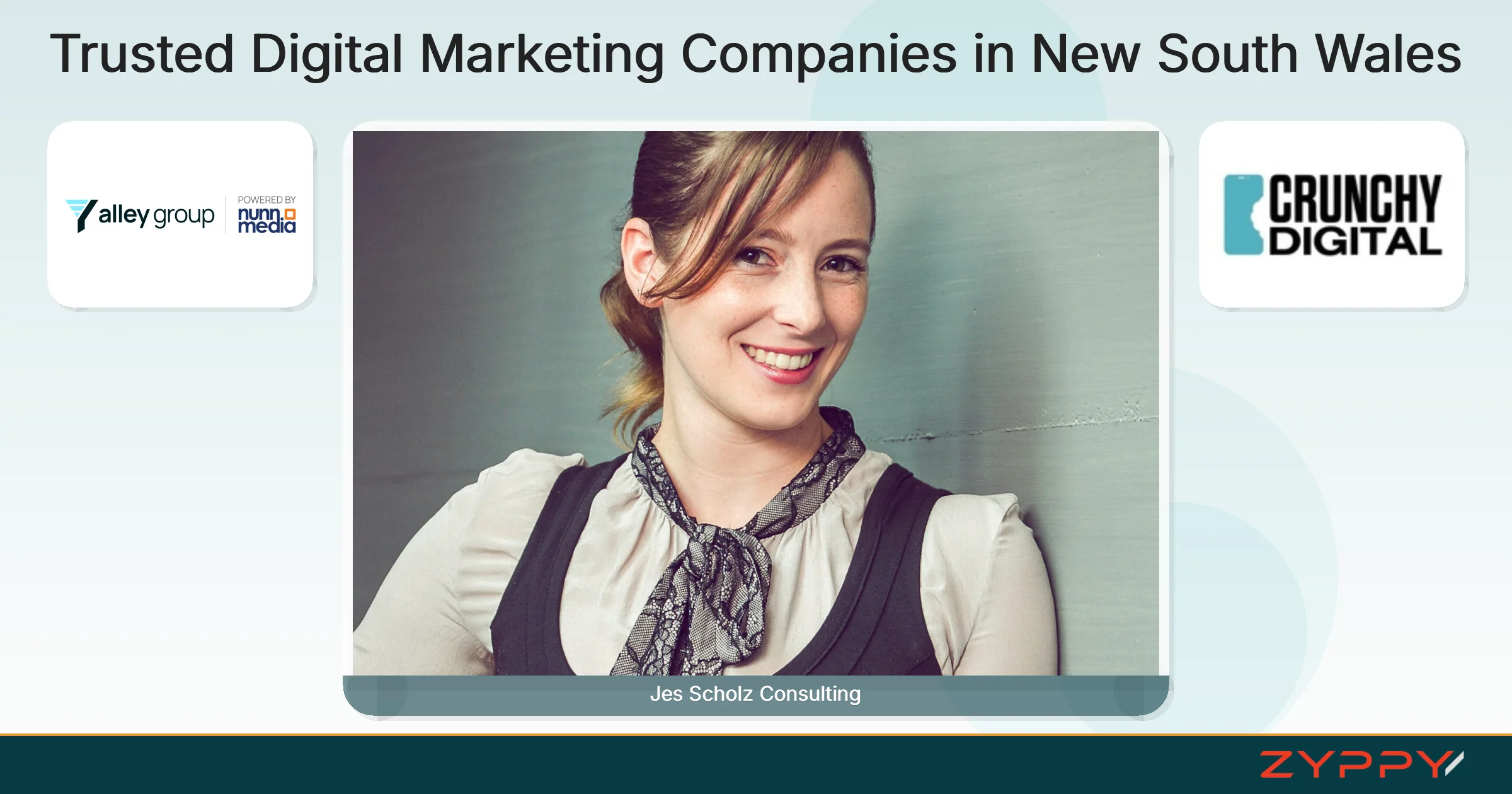 Trusted Digital Marketing Companies in New South Wales: Jes Scholz Consulting, Crunchy Digital – Digital Marketing Agency Sydney, and others