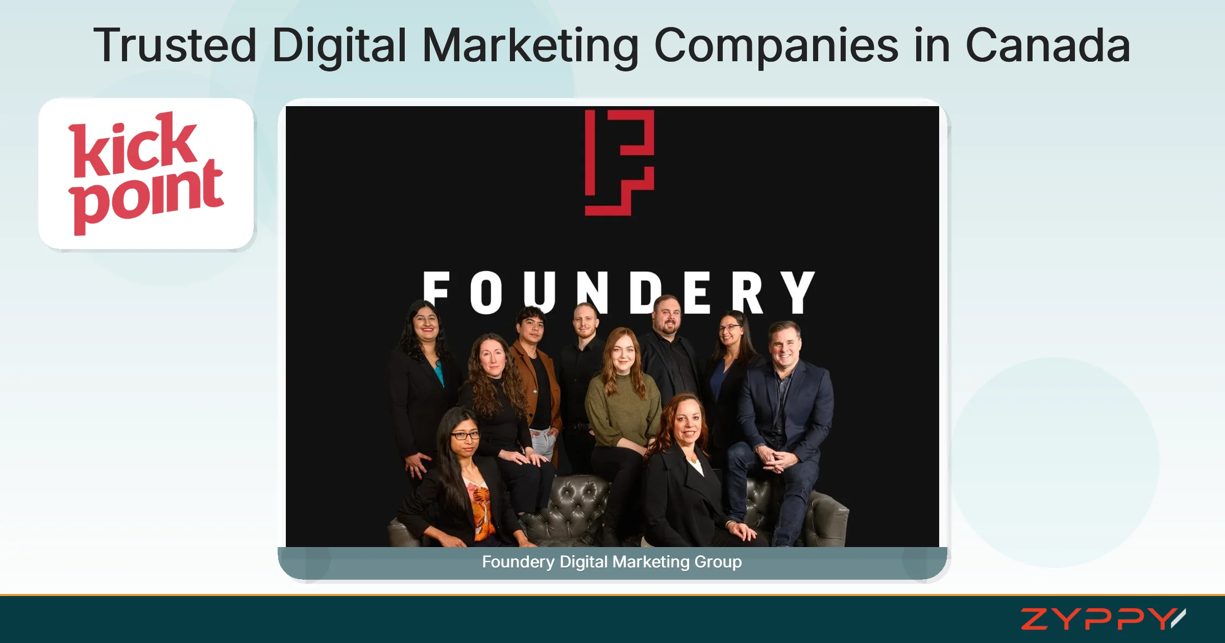 Trusted Digital Marketing Companies in Canada: Foundery Digital Marketing Group and Kick Point