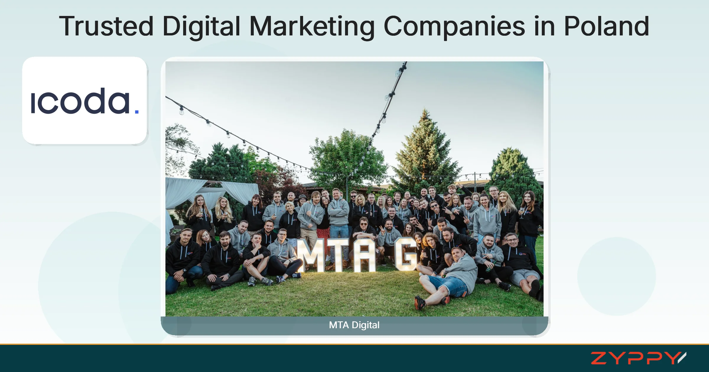Trusted Digital Marketing Companies in Poland: MTA Digital and ICODA