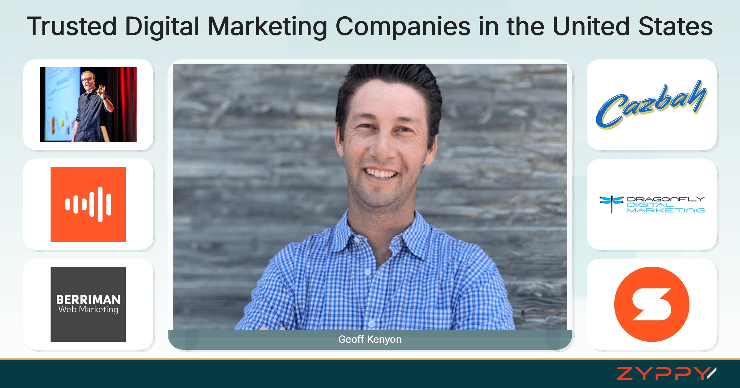 Trusted Digital Marketing Companies in the United States: Geoff Kenyon, WebTek, and others