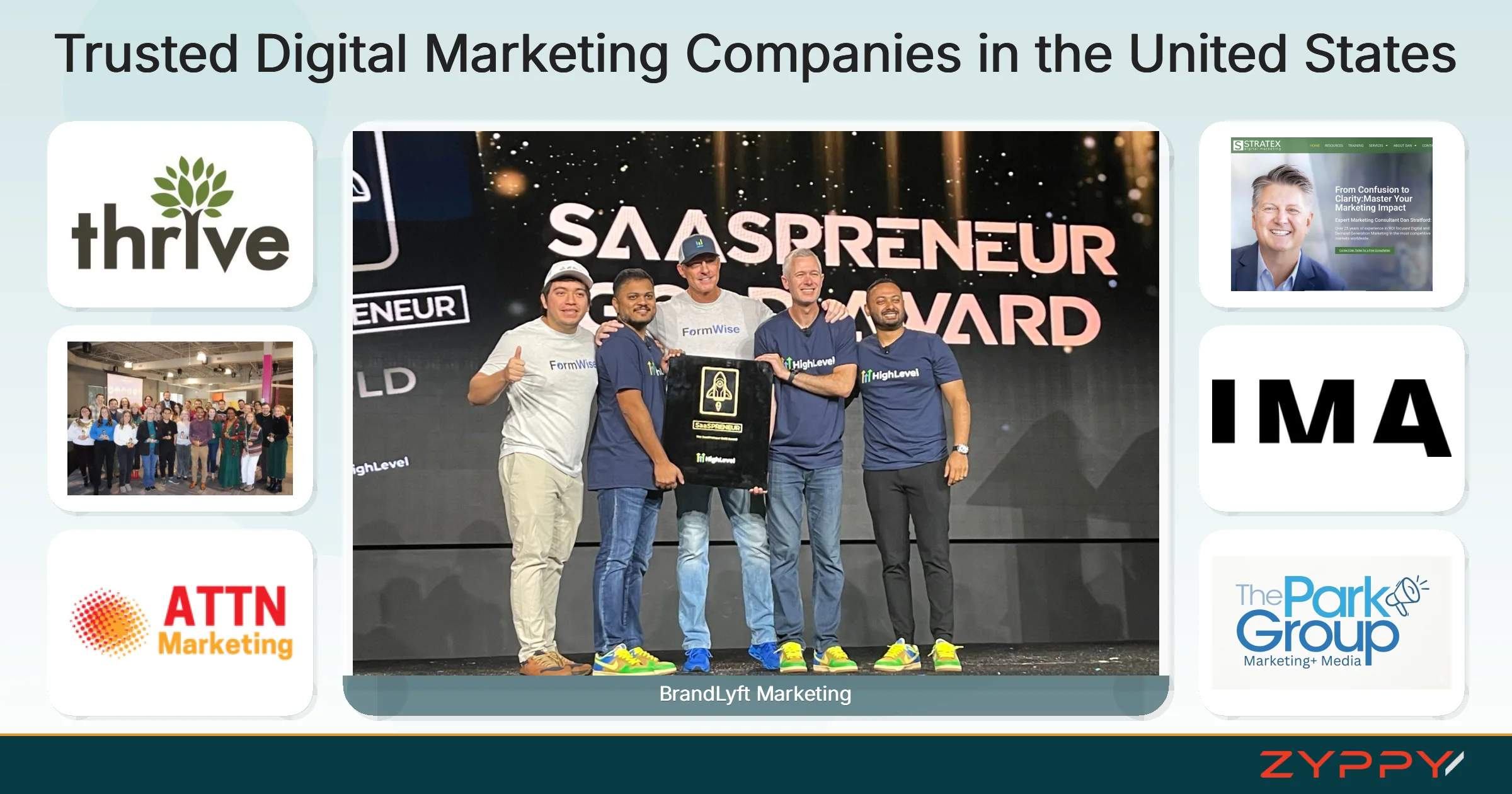Trusted Digital Marketing Companies in the United States: BrandLyft Marketing, ROI Revolution, and others