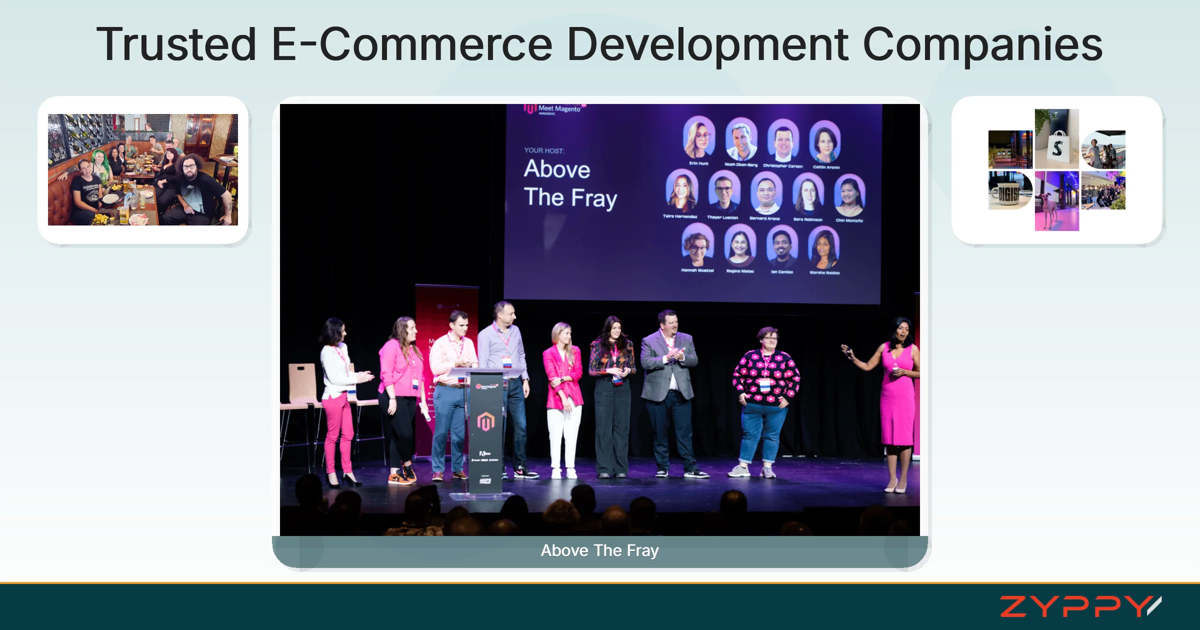 Trusted E-Commerce Development Companies: Above The Fray, Semantica Digital, and others