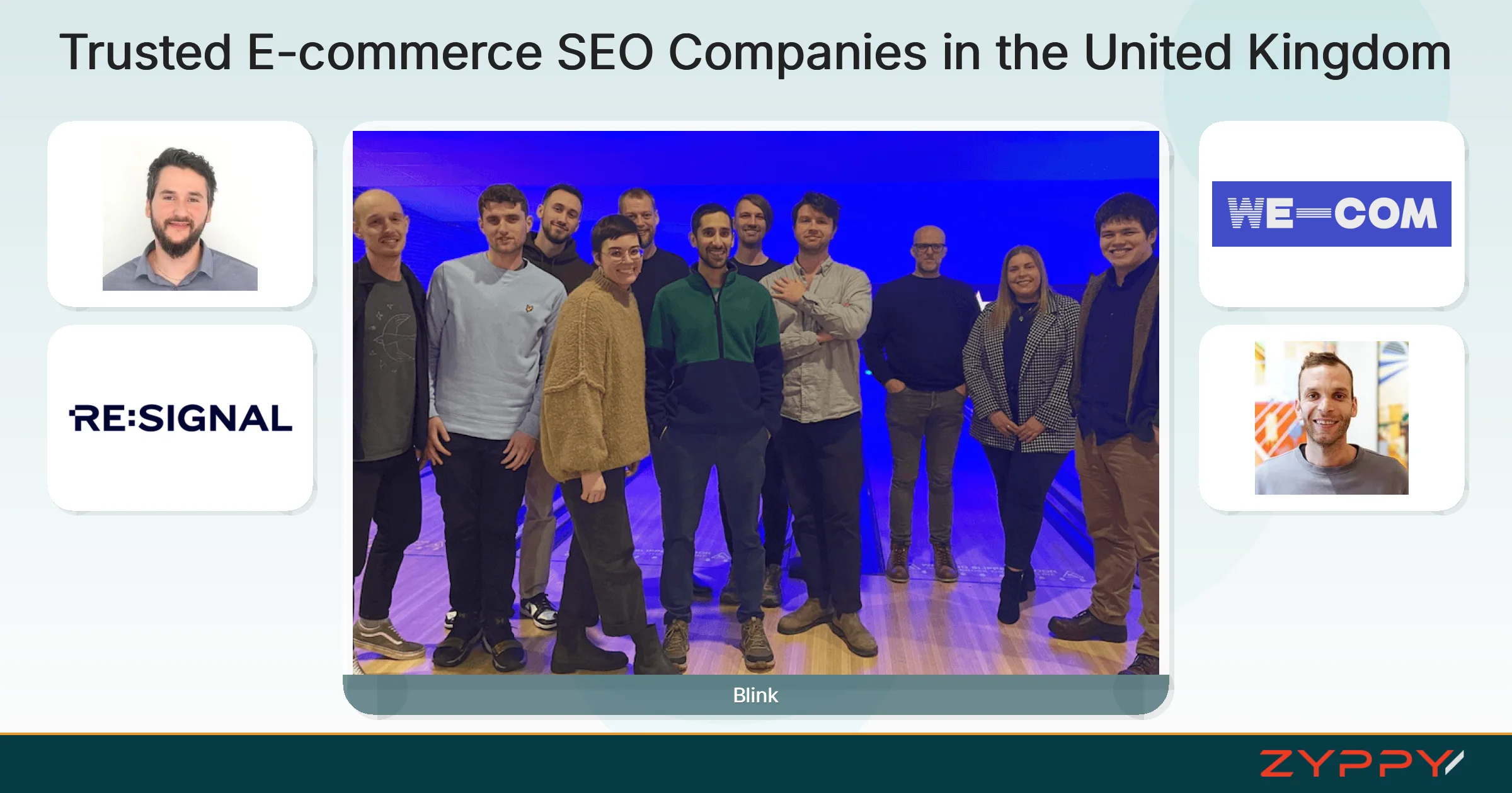 Trusted E-commerce SEO Companies in the United Kingdom: Blink, WE-COM, and others