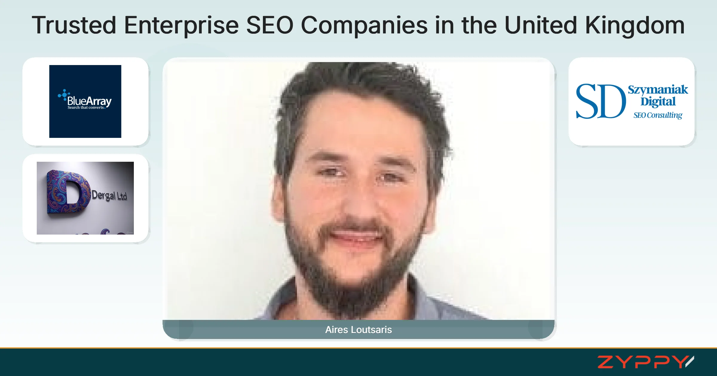 Trusted Enterprise SEO Companies in the United Kingdom: Aires Loutsaris, Dergal Ltd, and others