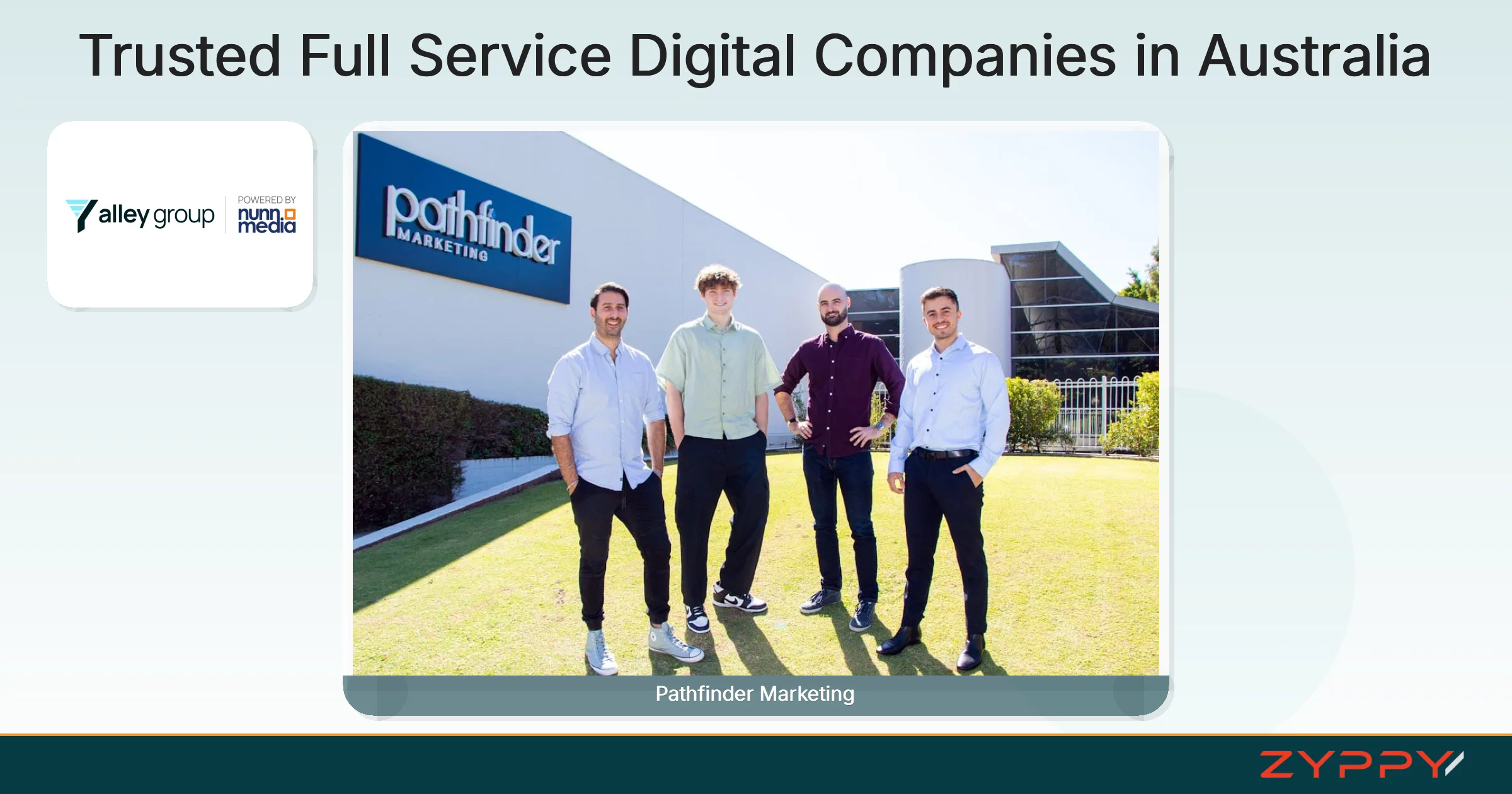 Trusted Full Service Digital Companies in Australia: Pathfinder Marketing and Alley Group
