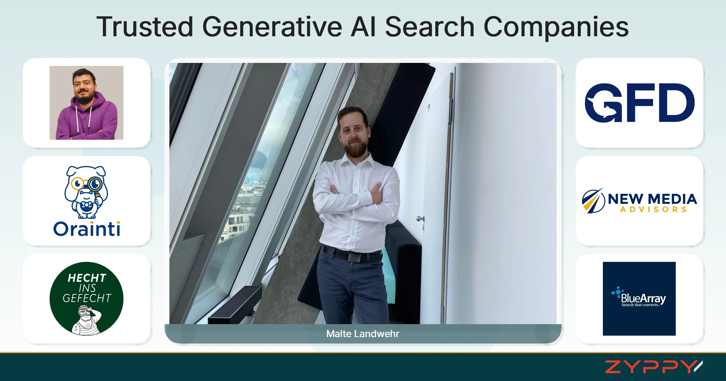 Trusted Generative AI Search Companies: Malte Landwehr, Nick LeRoy Consulting, and others