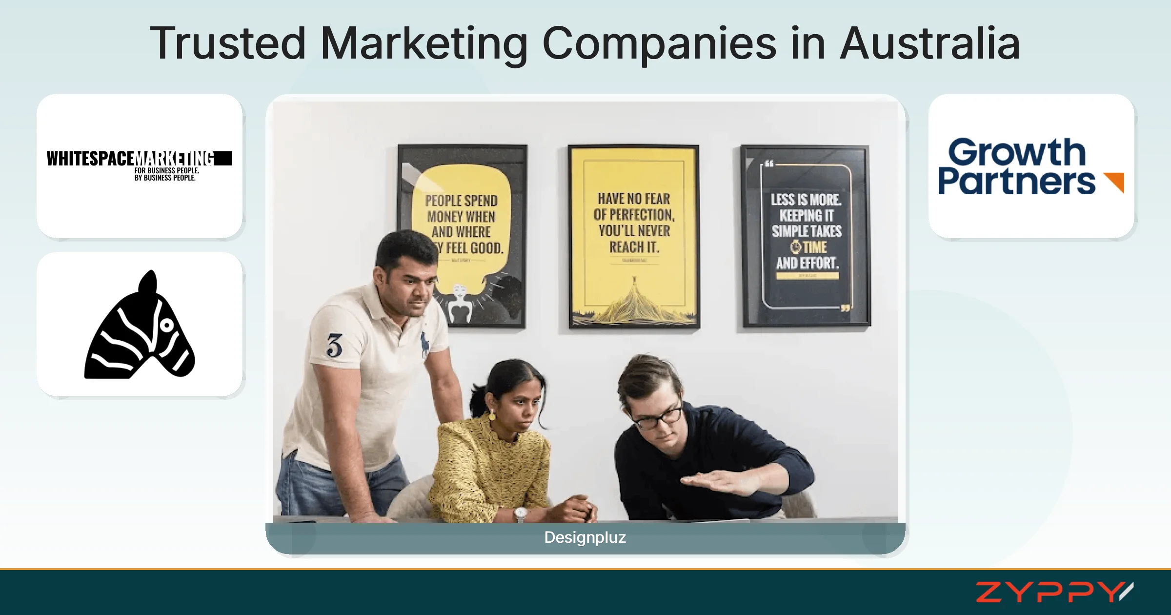 Trusted Marketing Companies in Australia: Designpluz, WhiteSpace Marketing, and others