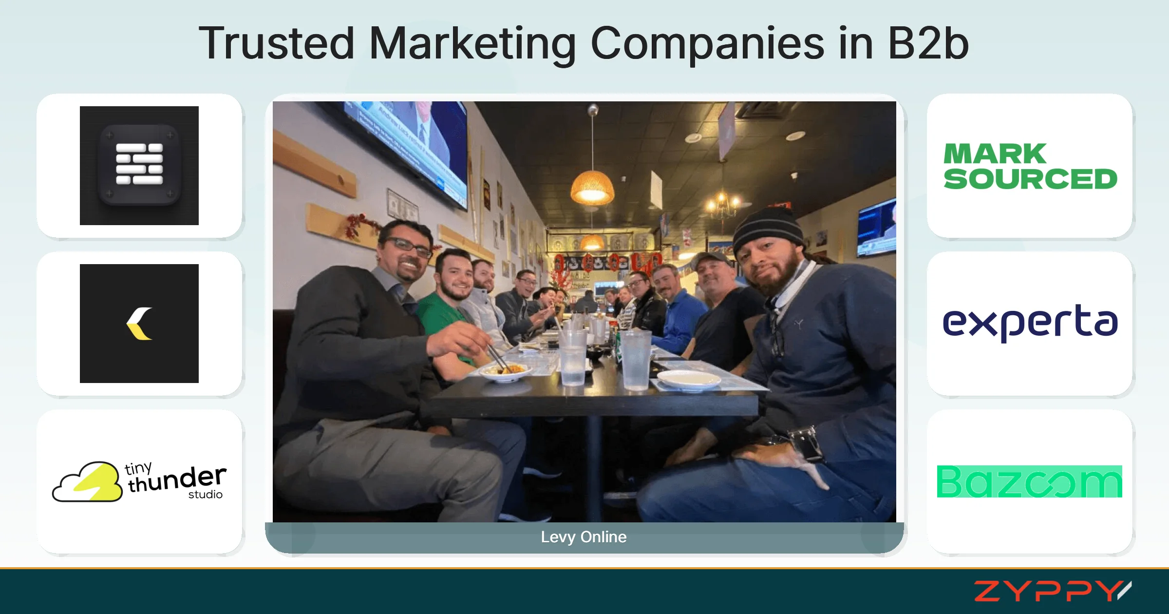 Trusted Marketing Companies in B2b: Levy Online, Thrillax, and others
