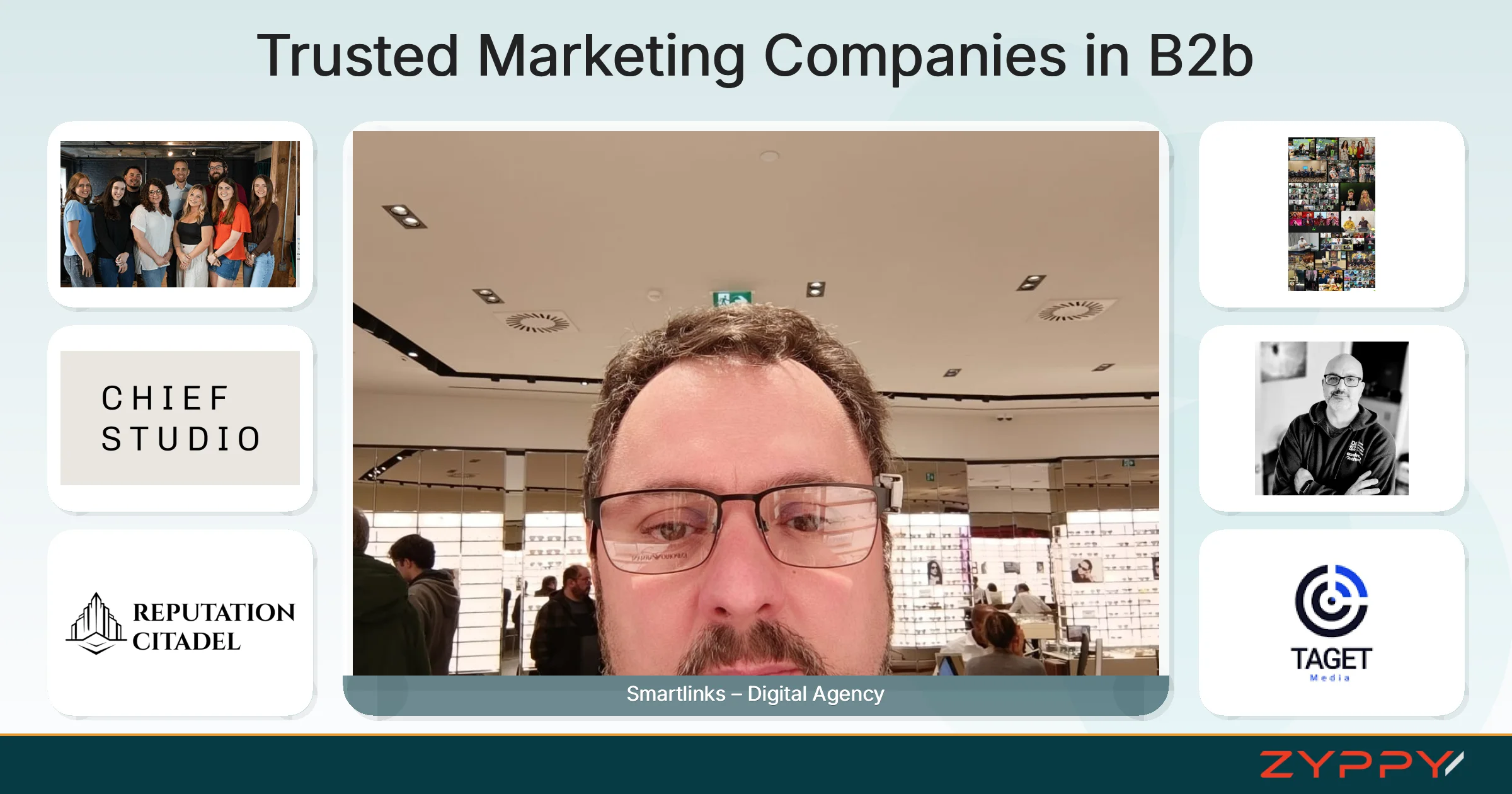 Trusted Marketing Companies in B2b: Smartlinks – Digital Agency, Big Cedar, and others