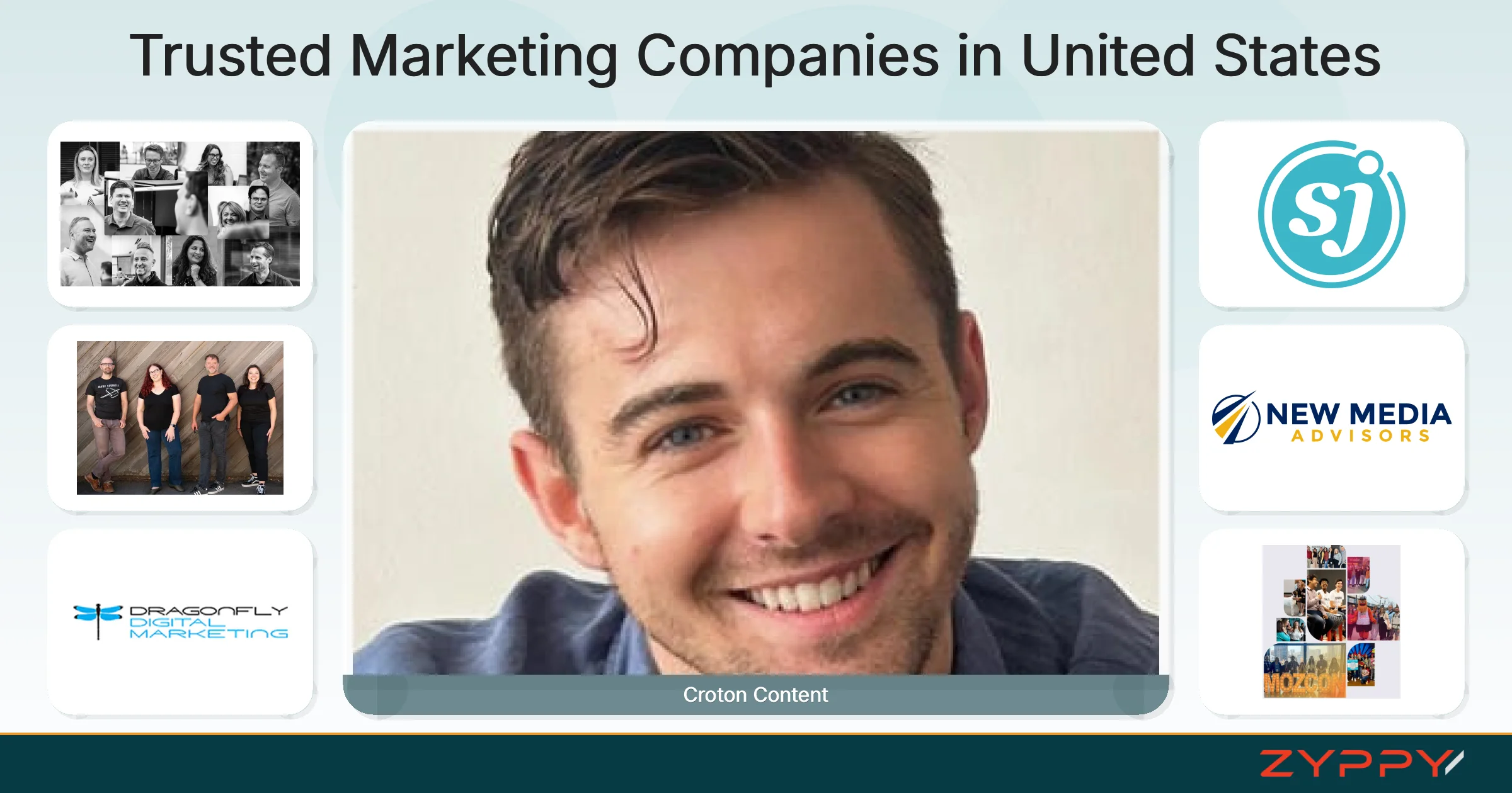 Trusted Marketing Companies in the United States: Croton Content, Dragonfly Digital Marketing, and others