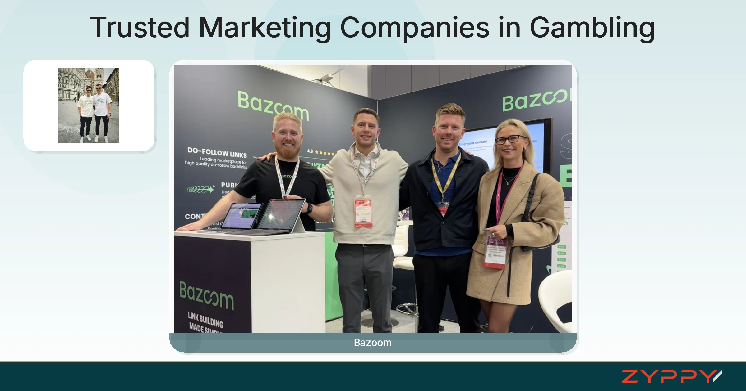Trusted Marketing Companies in Gambling: Bazoom and Digital Mint