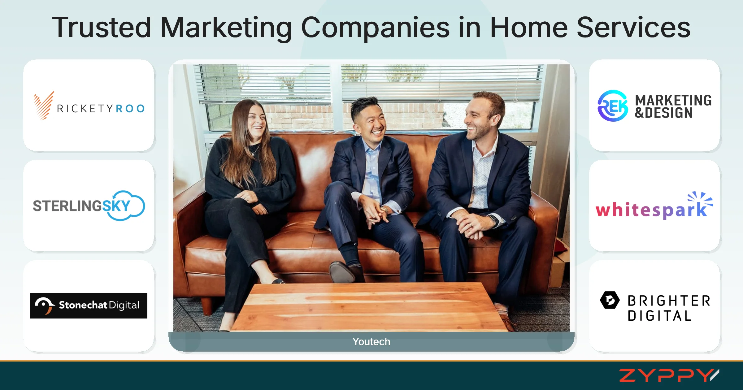 Trusted Marketing Companies in Home Services: Youtech, Geek Powered Studios, and others