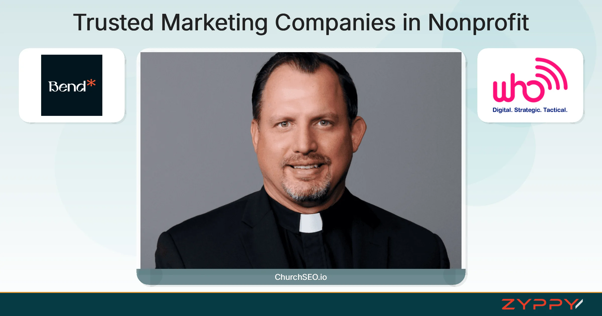 Trusted Marketing Companies in Nonprofit: ChurchSEO.io, WHO Digital Strategy, and others
