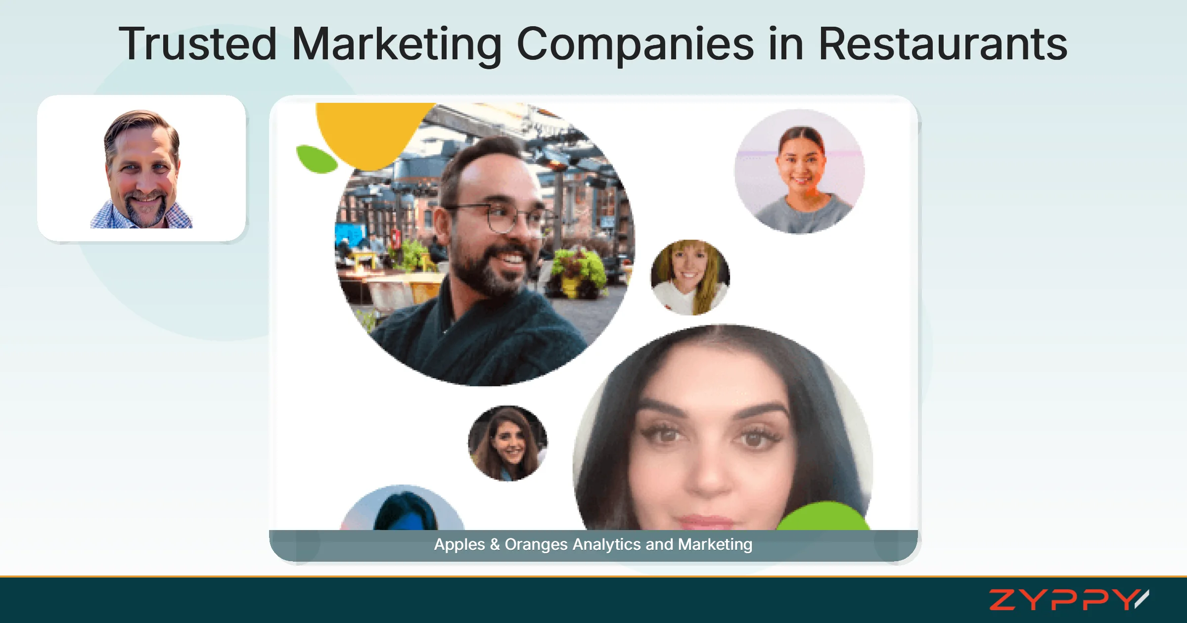 Trusted Marketing Companies in Restaurants: Apples & Oranges Analytics and Marketing and 39 Celsius Web Marketing Consulting