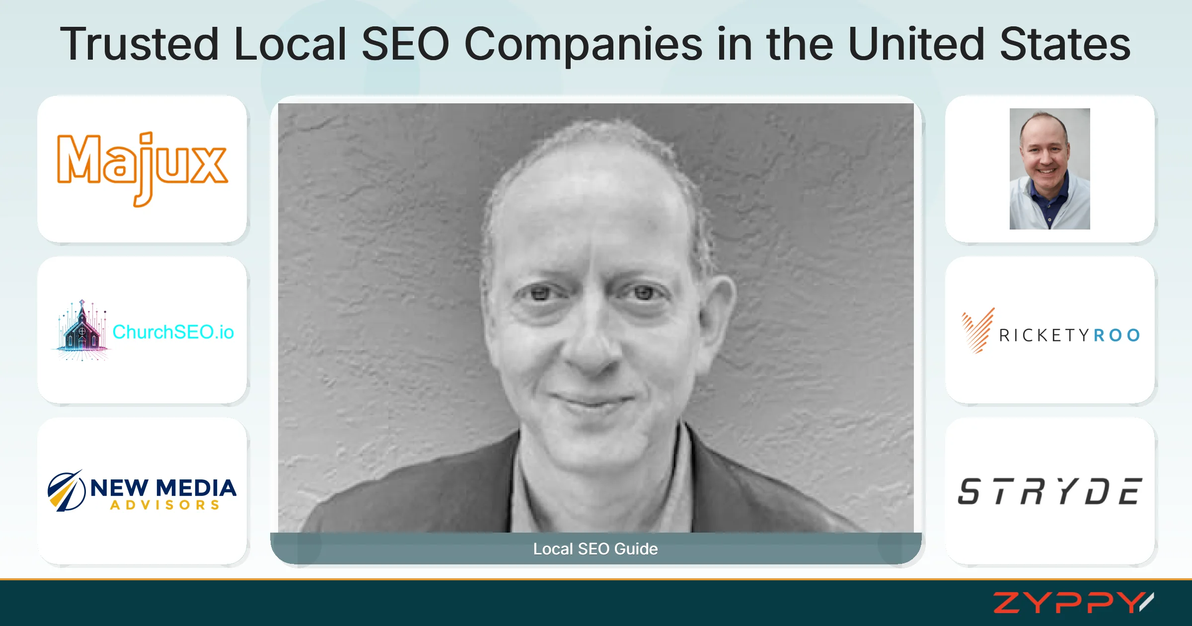 Trusted Local SEO Companies in the United States: Local SEO Guide, New Media Advisors, and others